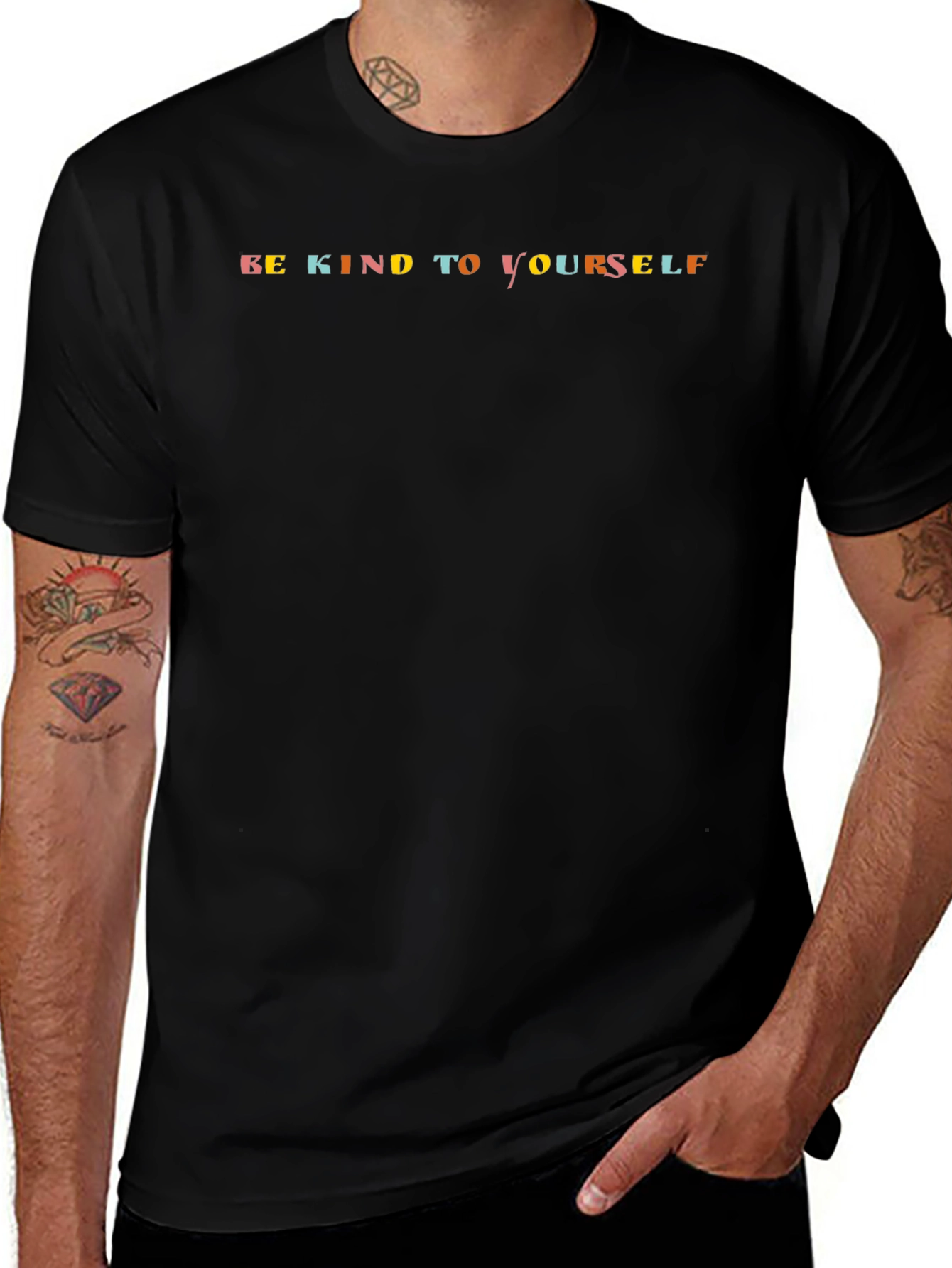 Be Kind to Yourself T-Shirt - Black
