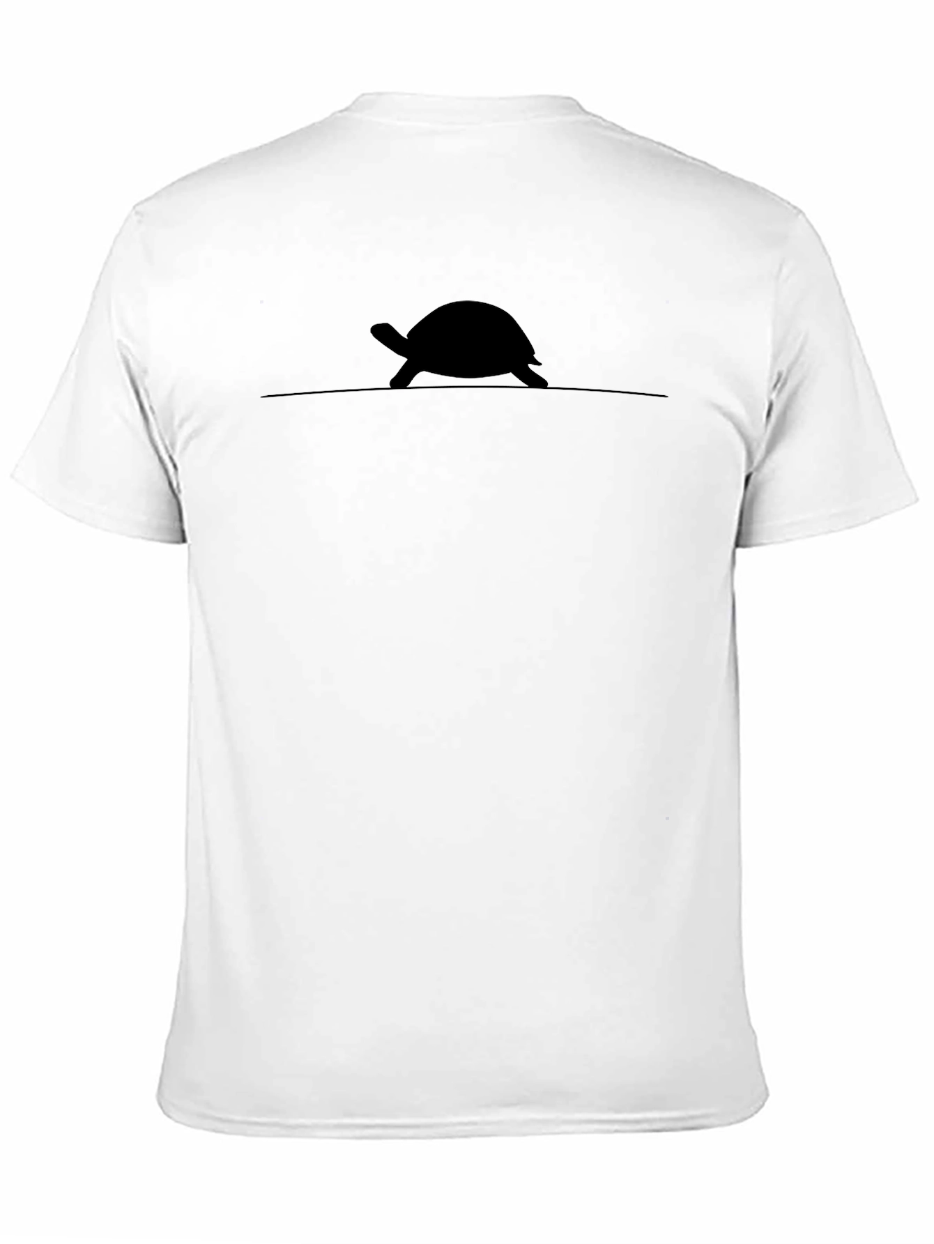 Turtle Silhouette Graphic Tee - Stylish & Comfortable