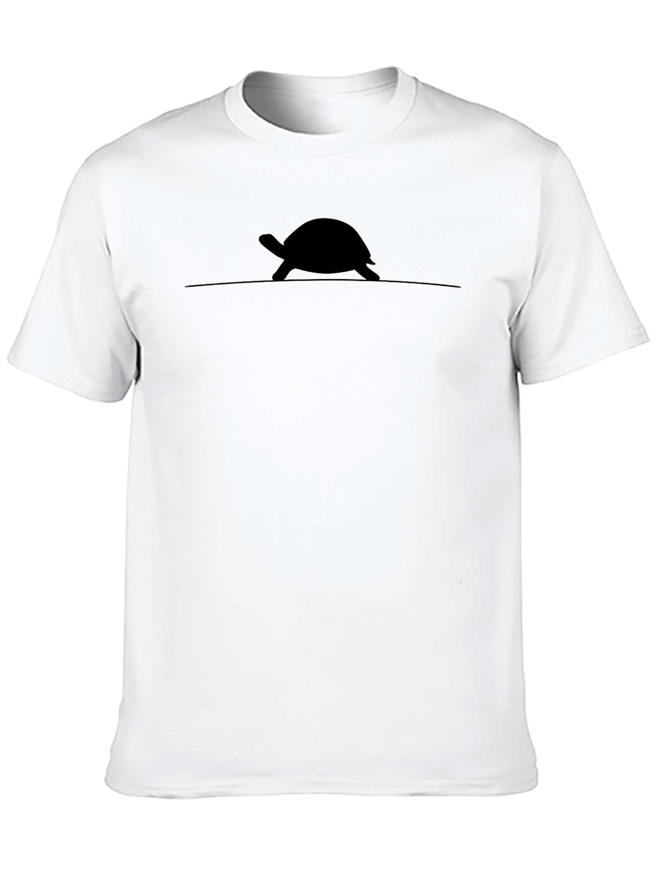 Turtle Silhouette Graphic Tee - Stylish & Comfortable