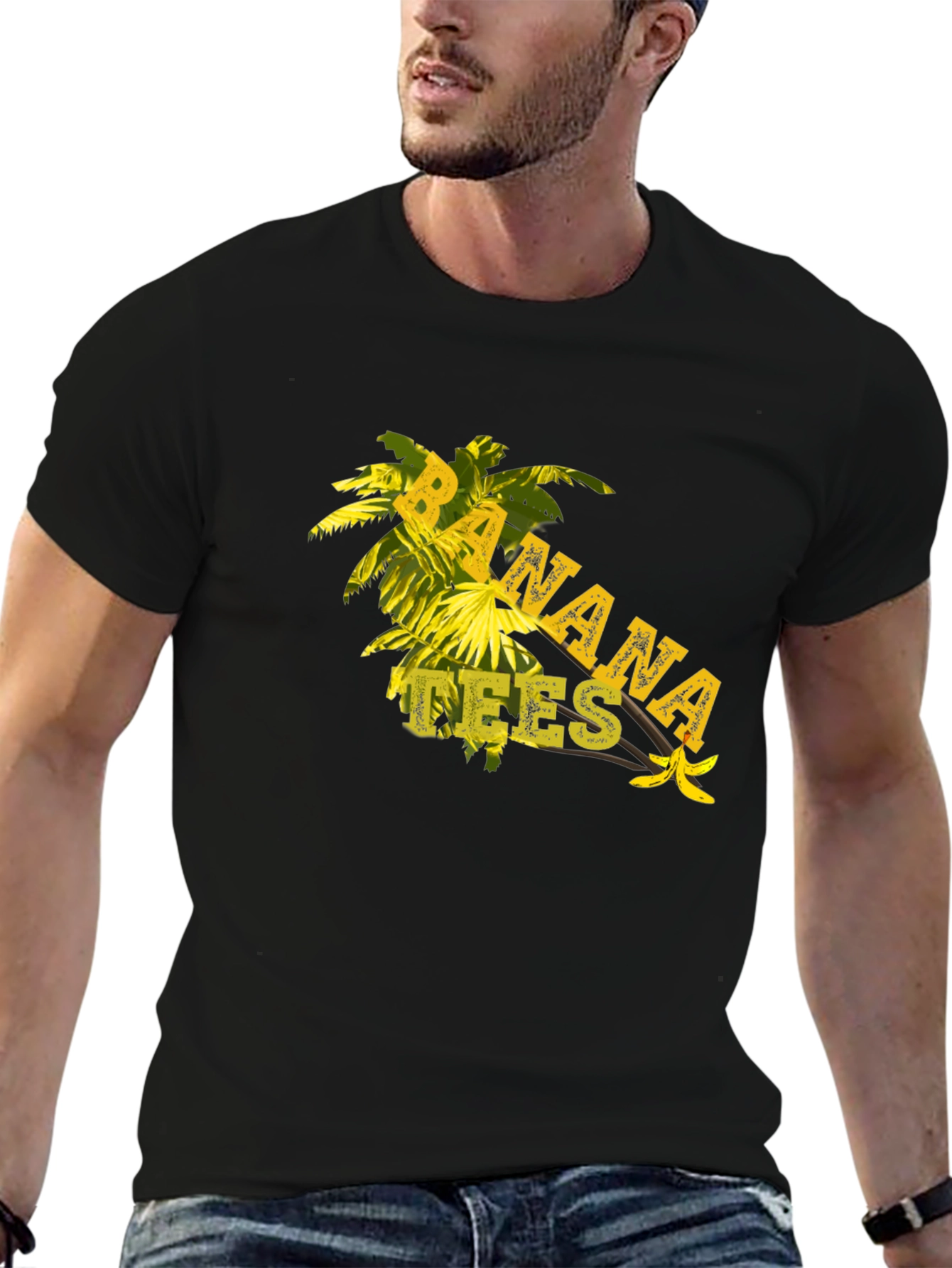 Banana Tees Black T-Shirt