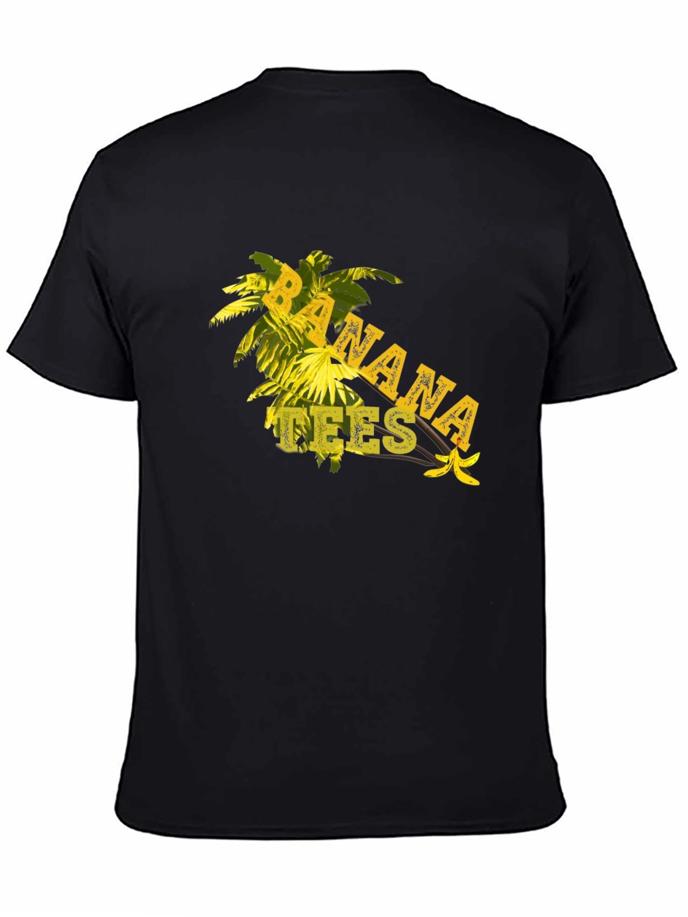 Banana Tees Black T-Shirt