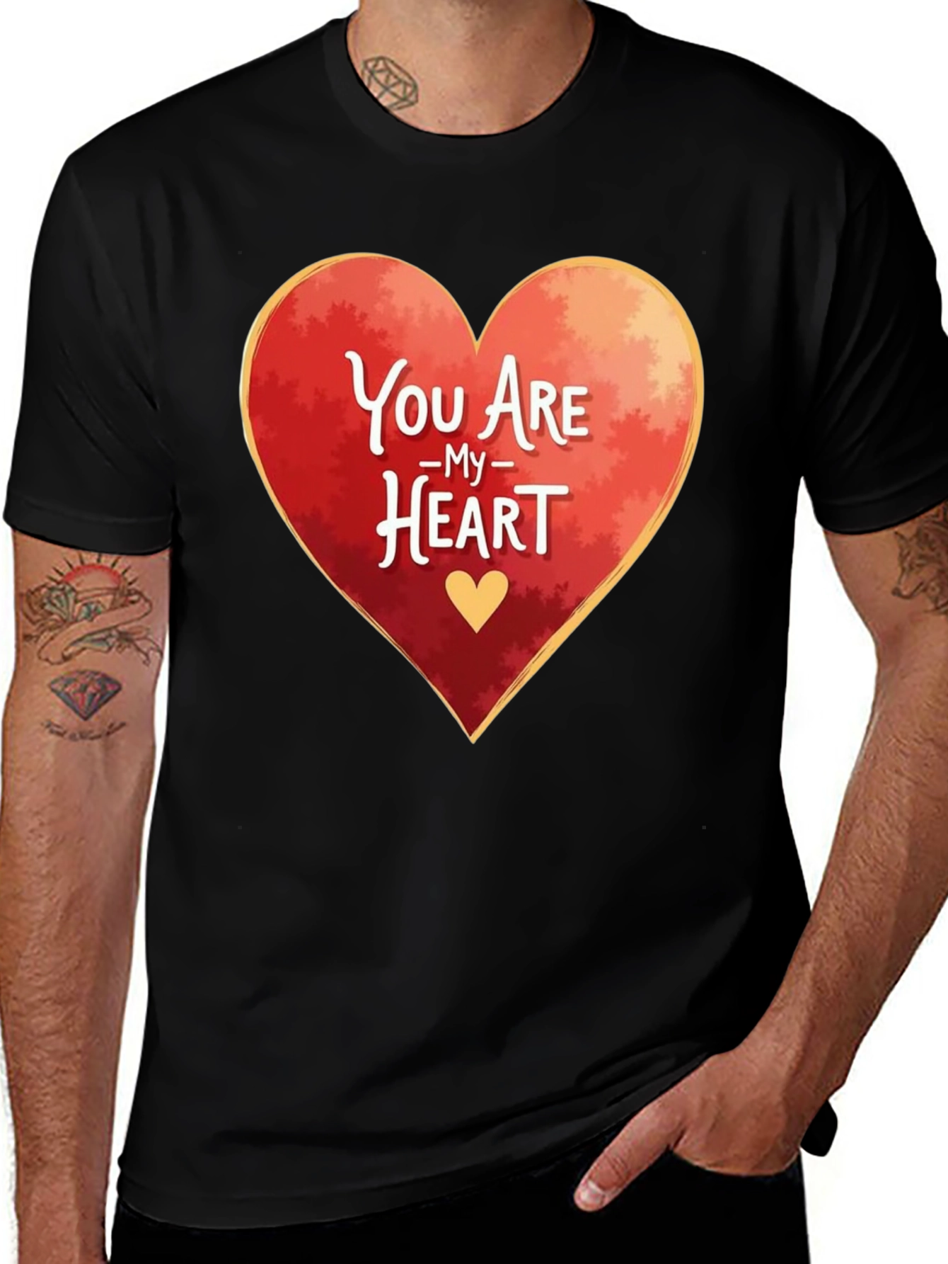 You Are My Heart Graphic Tee