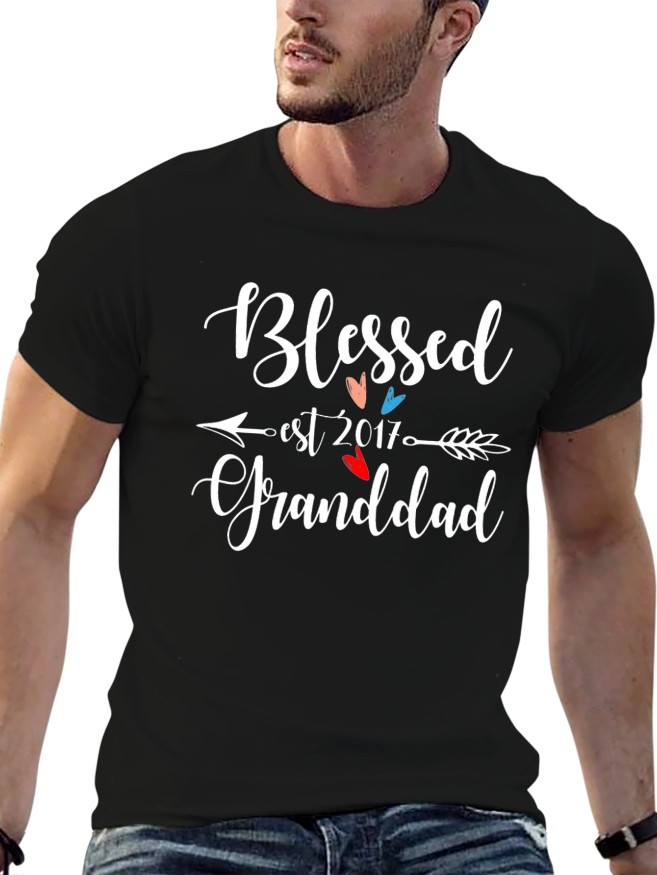 Blessed Granddad Est. 2017 T-Shirt