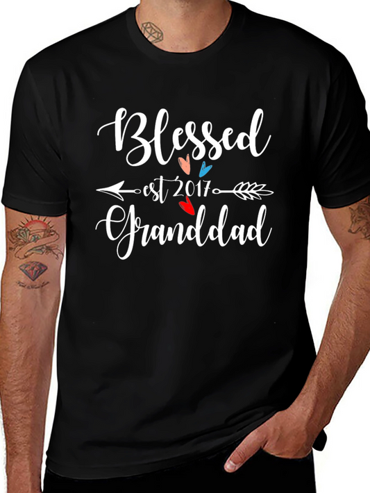 Blessed Granddad Est. 2017 T-Shirt