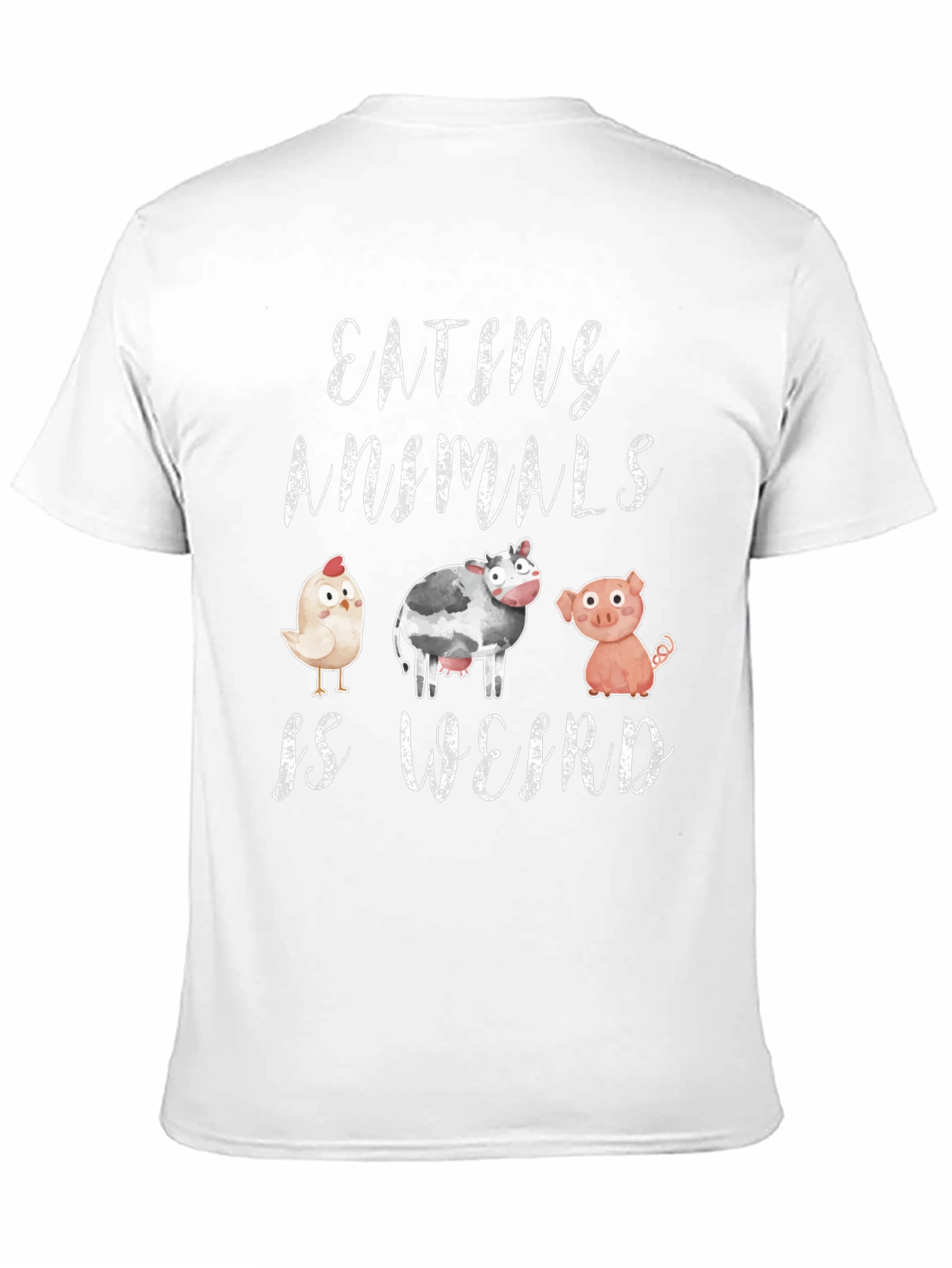 Vegan T-Shirt - Eating Animals is Weird