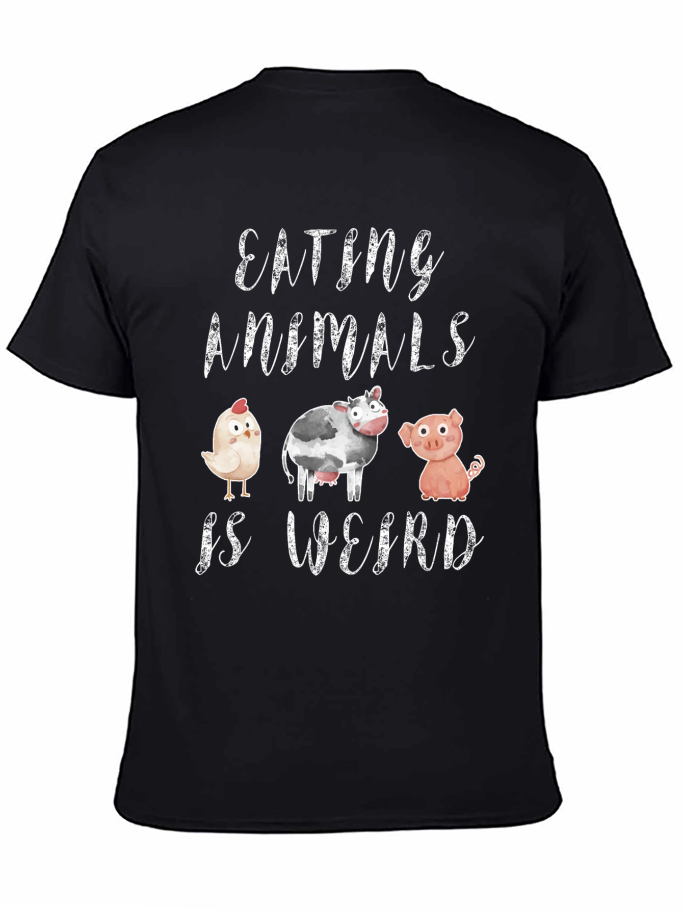 Vegan T-Shirt - Eating Animals is Weird