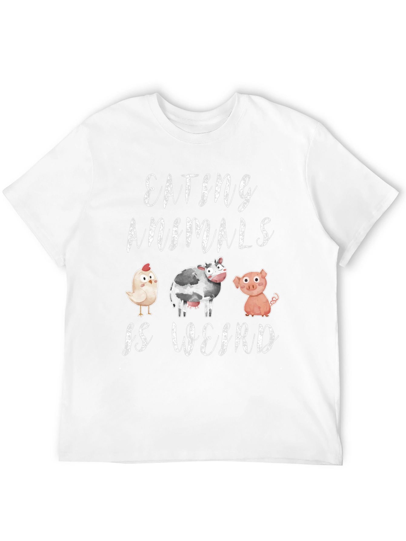 Vegan T-Shirt - Eating Animals is Weird