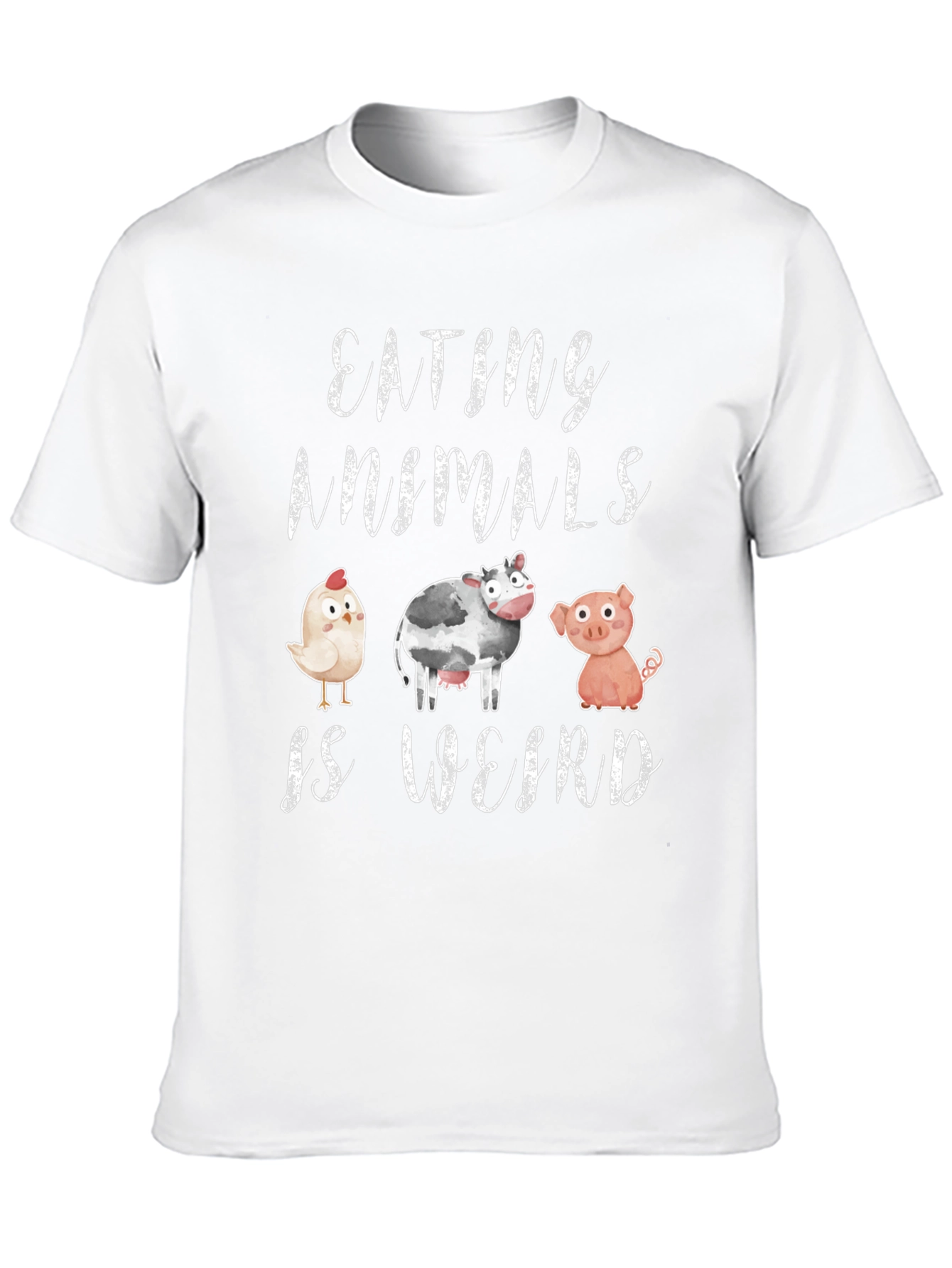 Vegan T-Shirt - Eating Animals is Weird