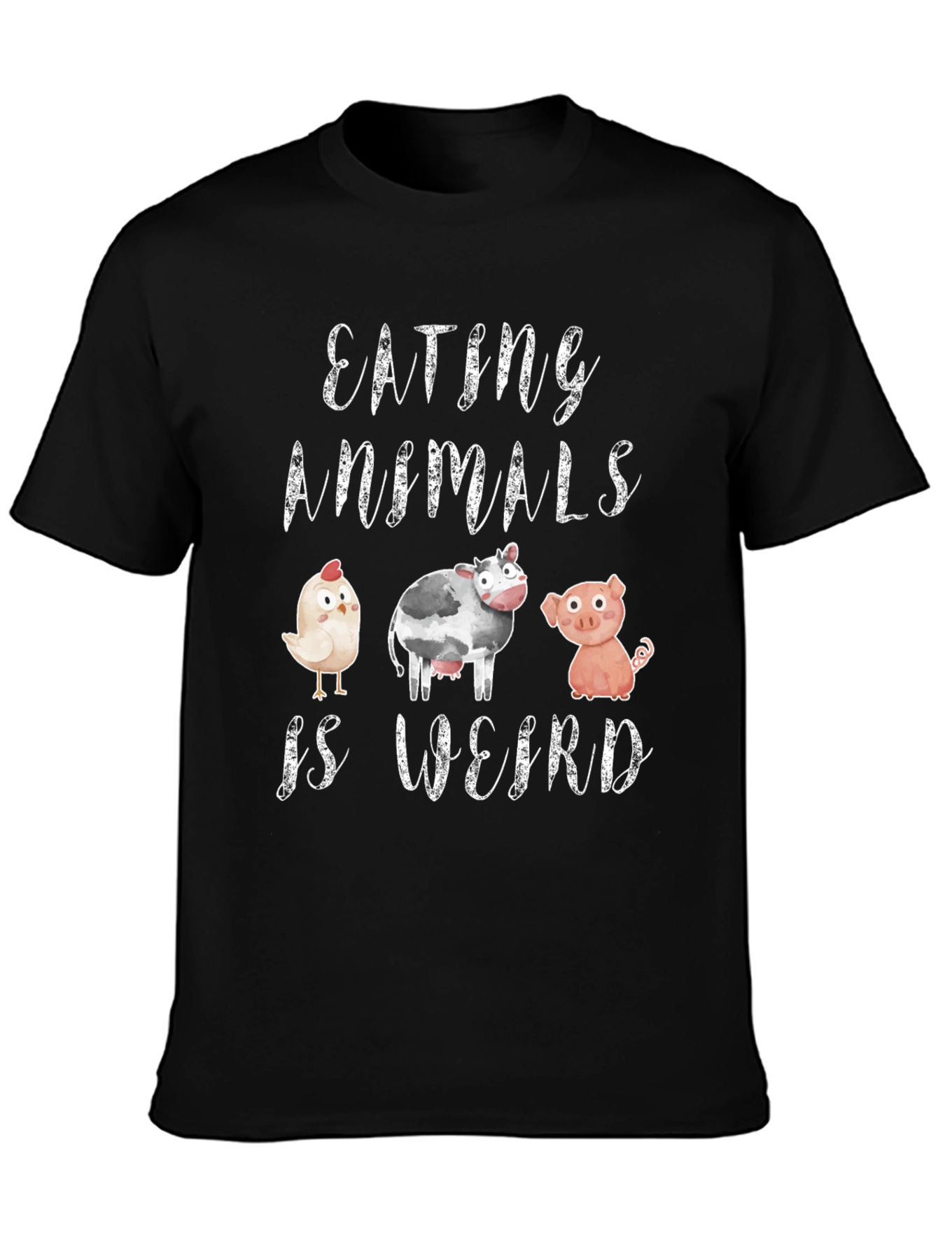 Vegan T-Shirt - Eating Animals is Weird