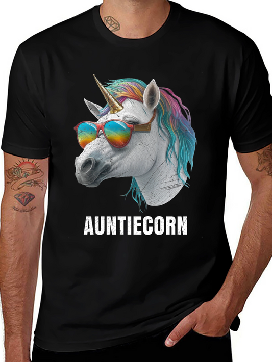 Aunticorn T-Shirt - Cool Unicorn Aunt Tee