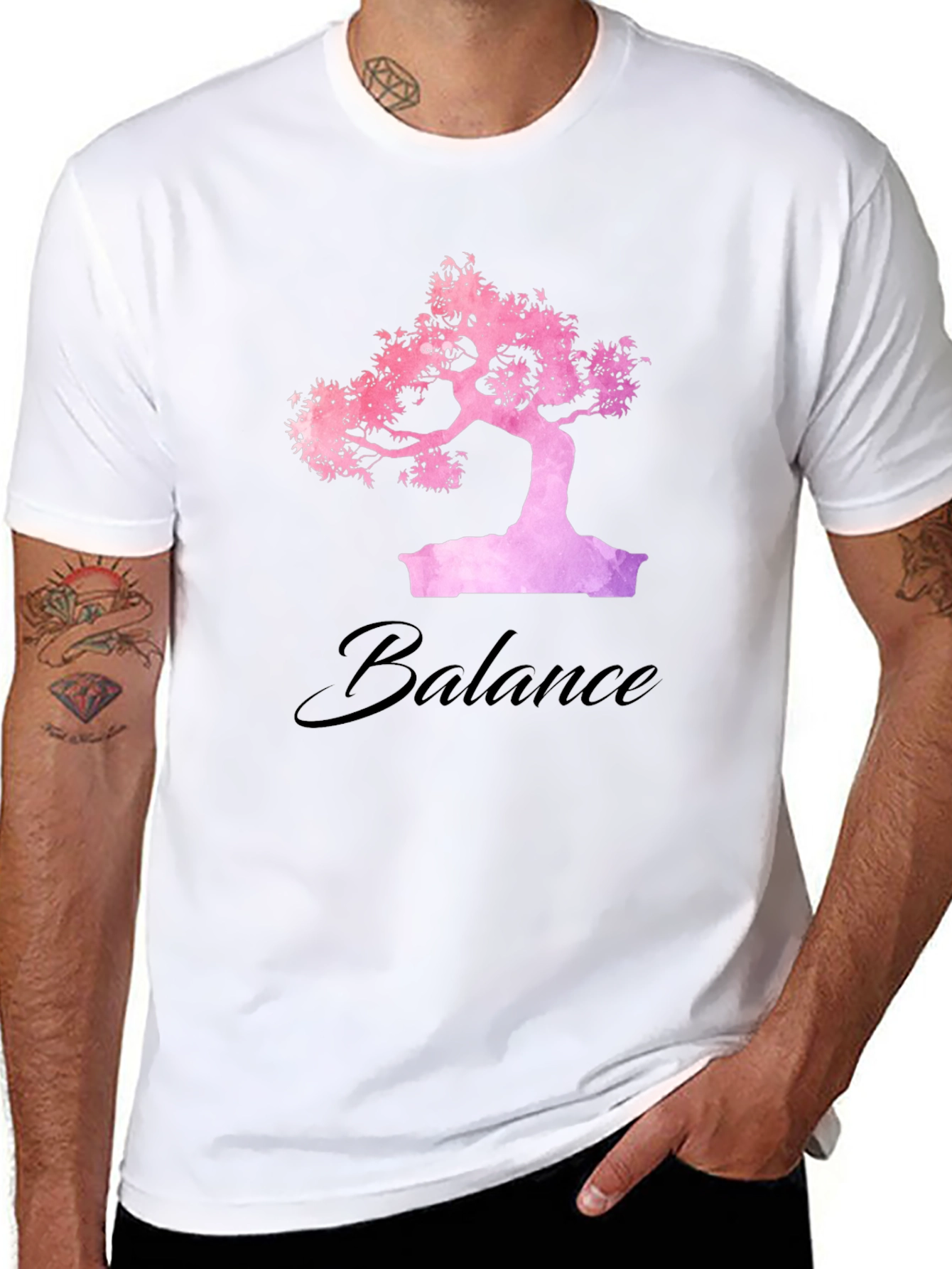 Balance Bonsai Tree T-Shirt