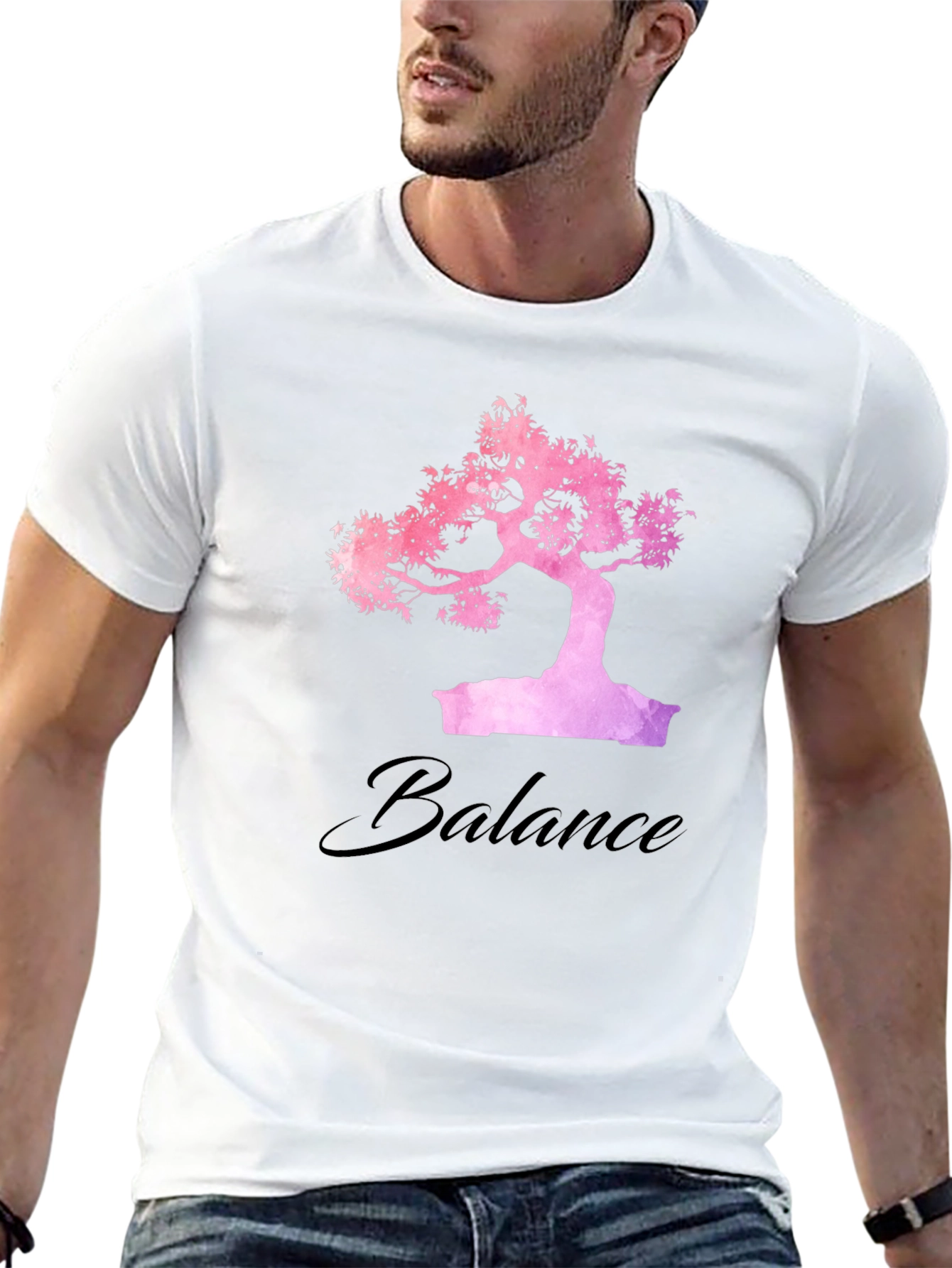 Balance Bonsai Tree T-Shirt