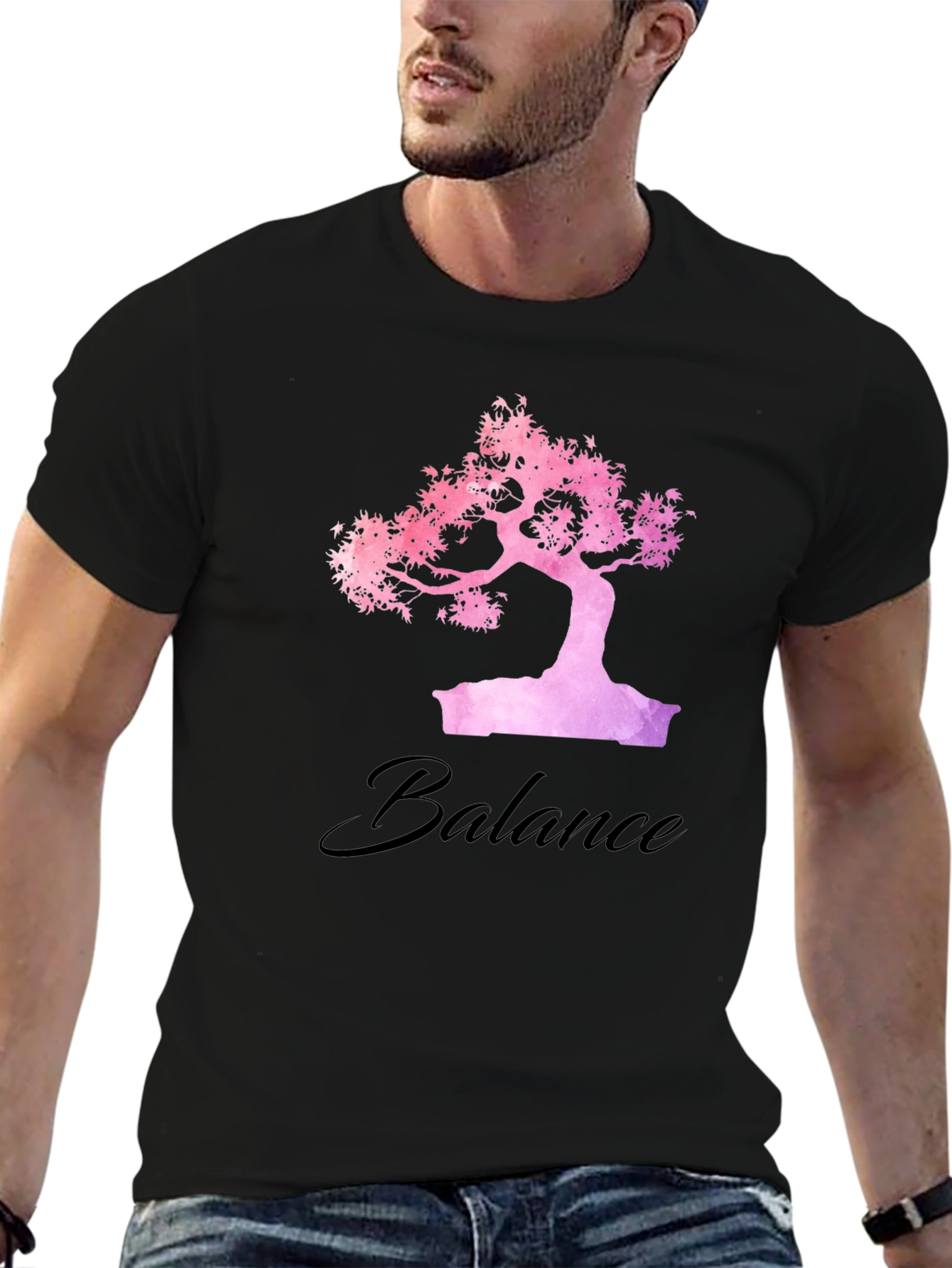 Balance Bonsai Tree T-Shirt