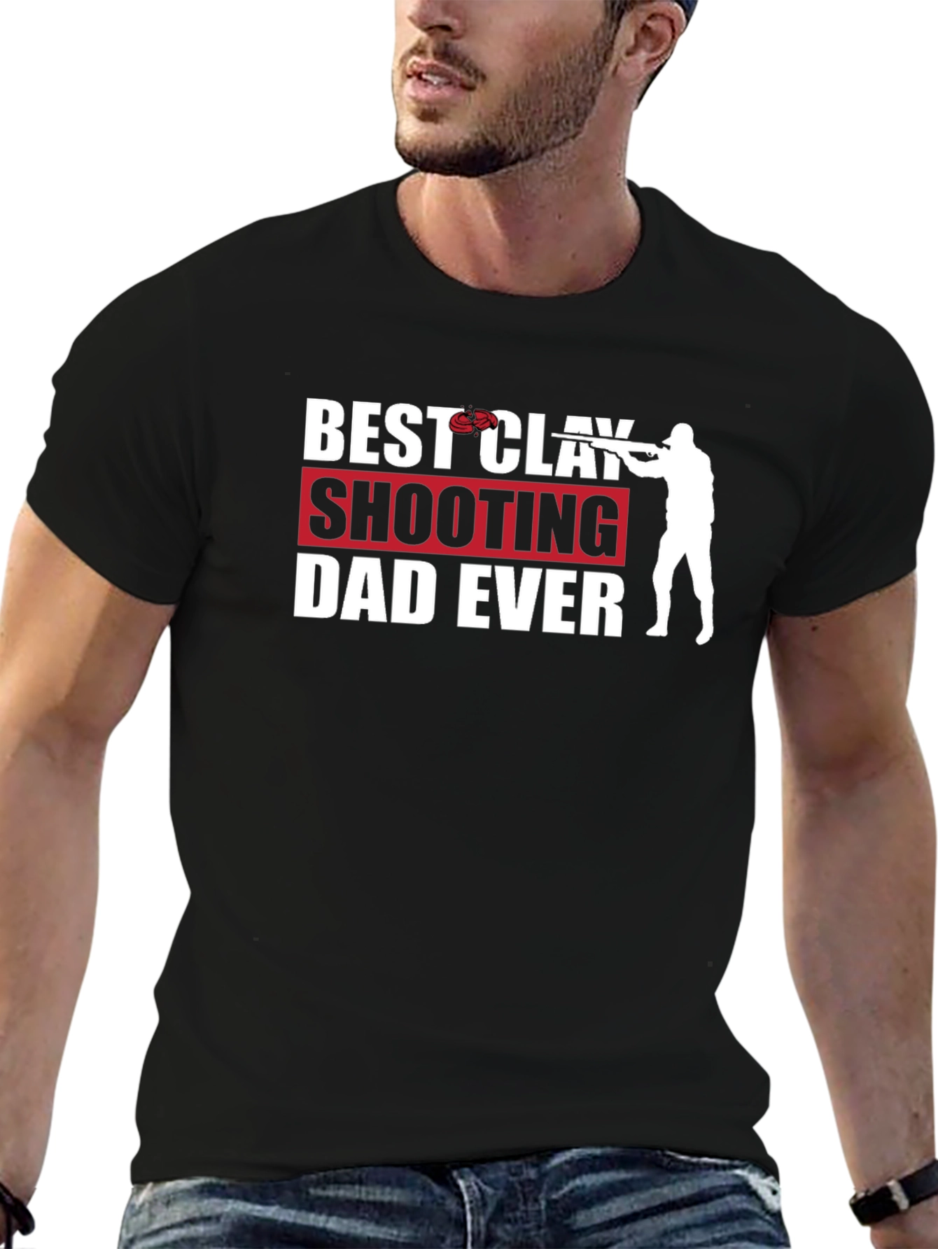 Best Clay Shooting Dad Ever T-Shirt