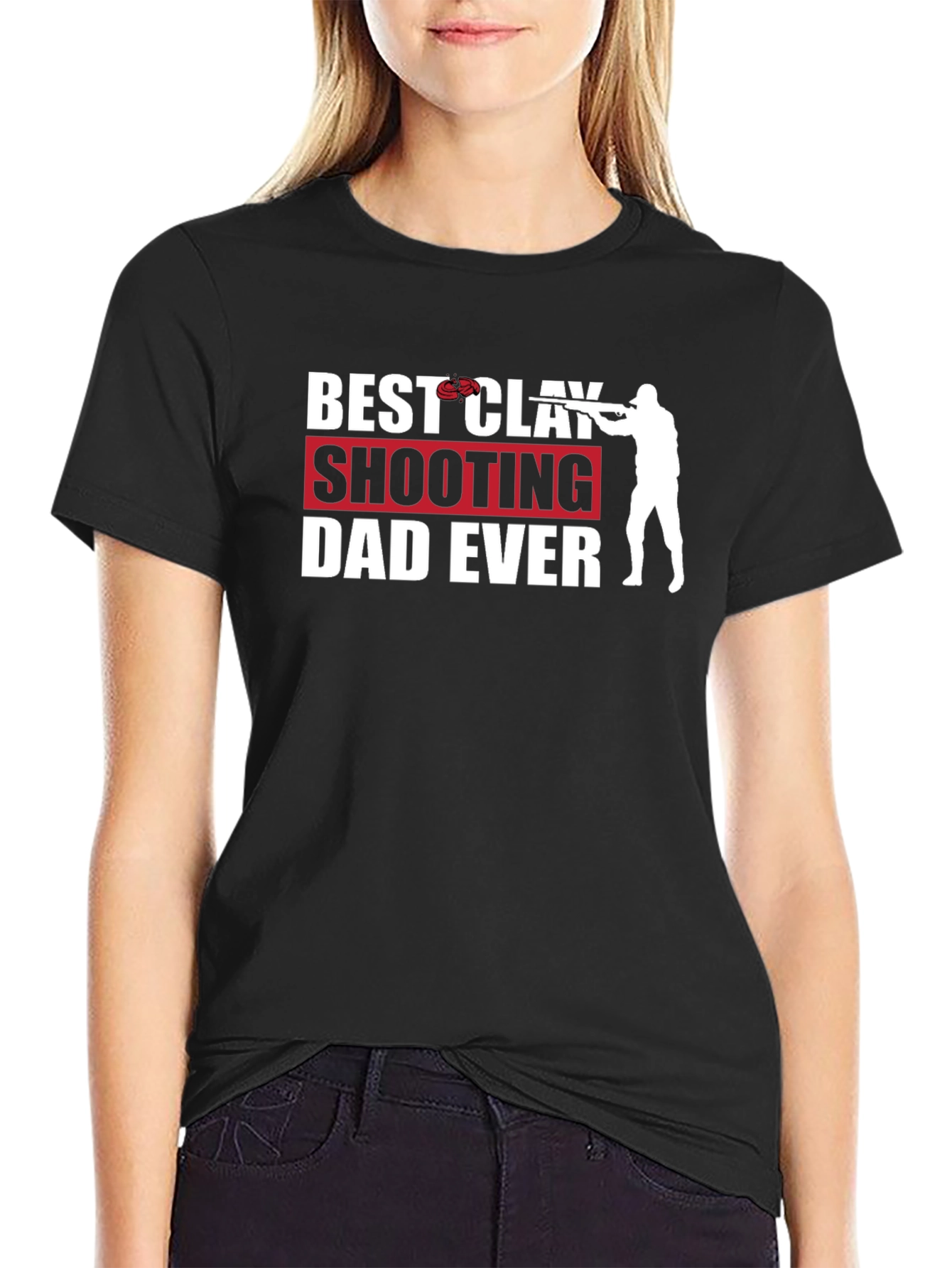 Best Clay Shooting Dad Ever T-Shirt