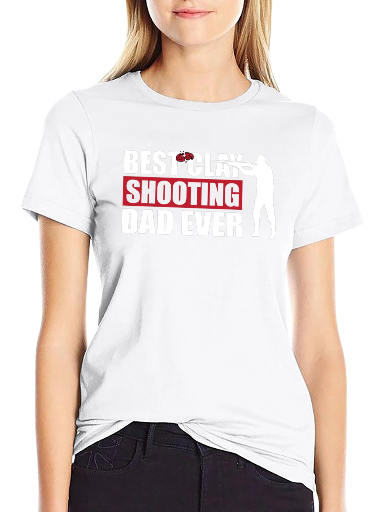 Best Clay Shooting Dad Ever T-Shirt