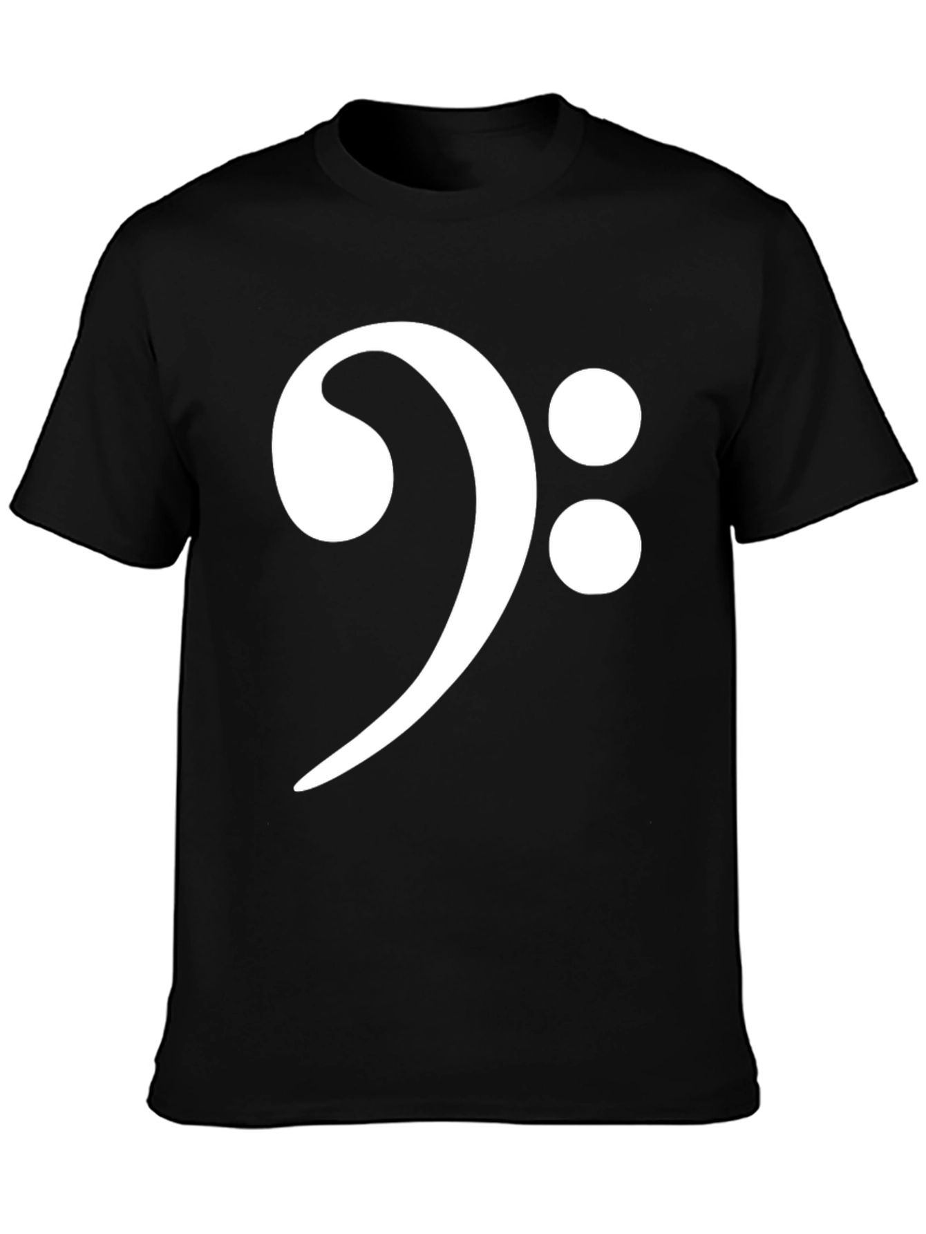 Bass Clef Black T-Shirt