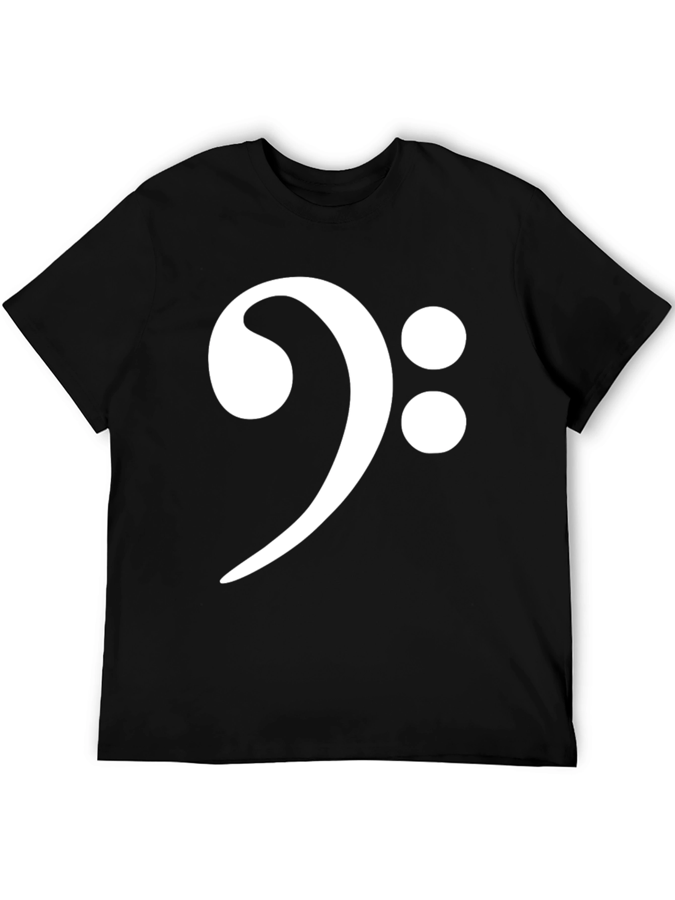 Bass Clef Black T-Shirt