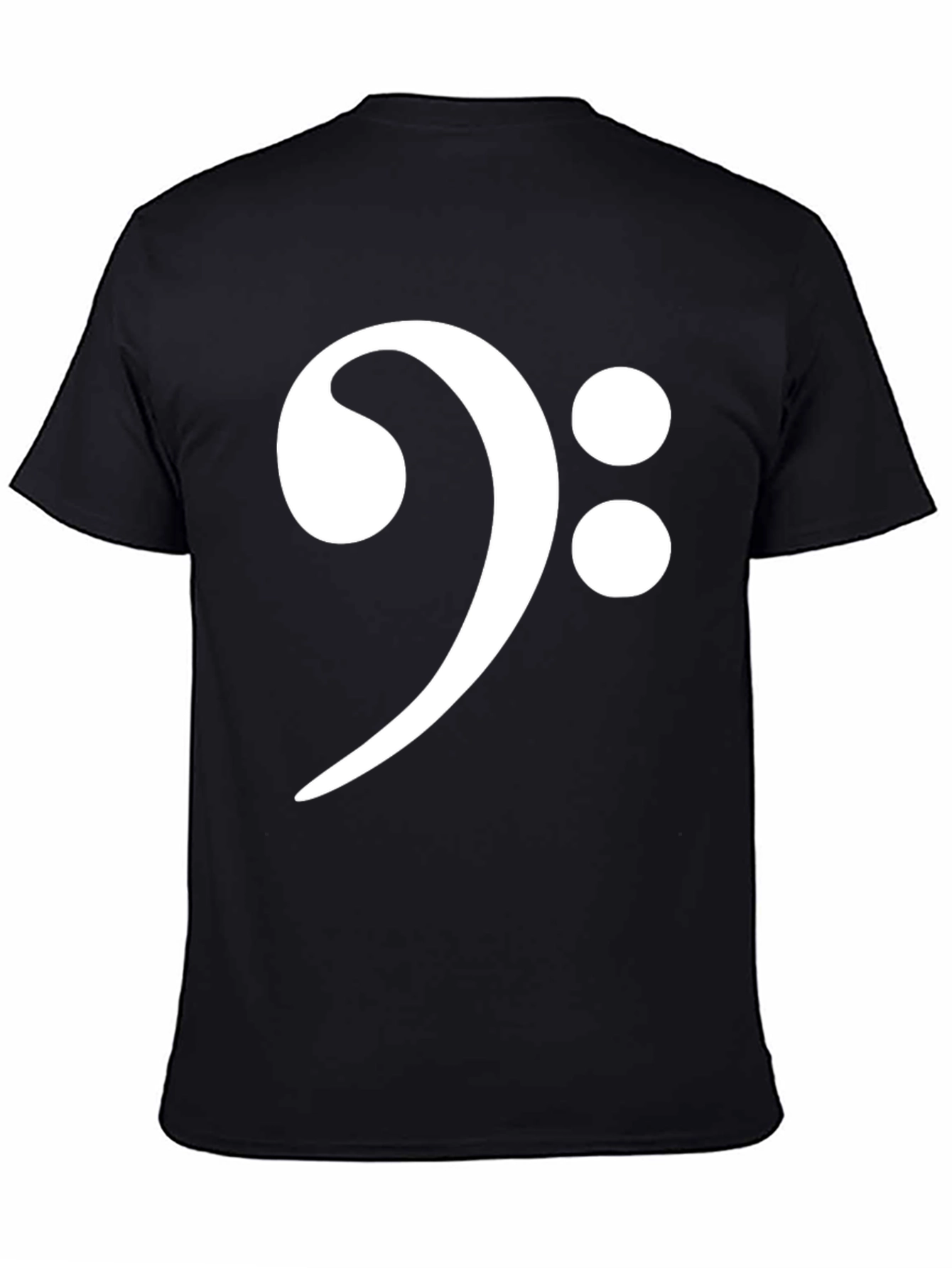 Bass Clef Black T-Shirt