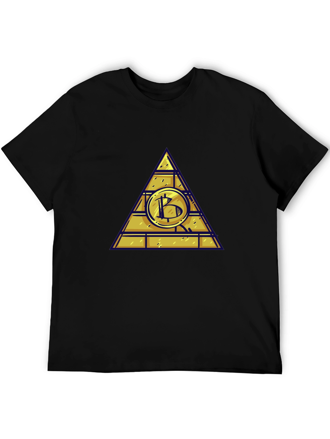 Bitcoin Pyramid T-Shirt - Crypto Currency Tee