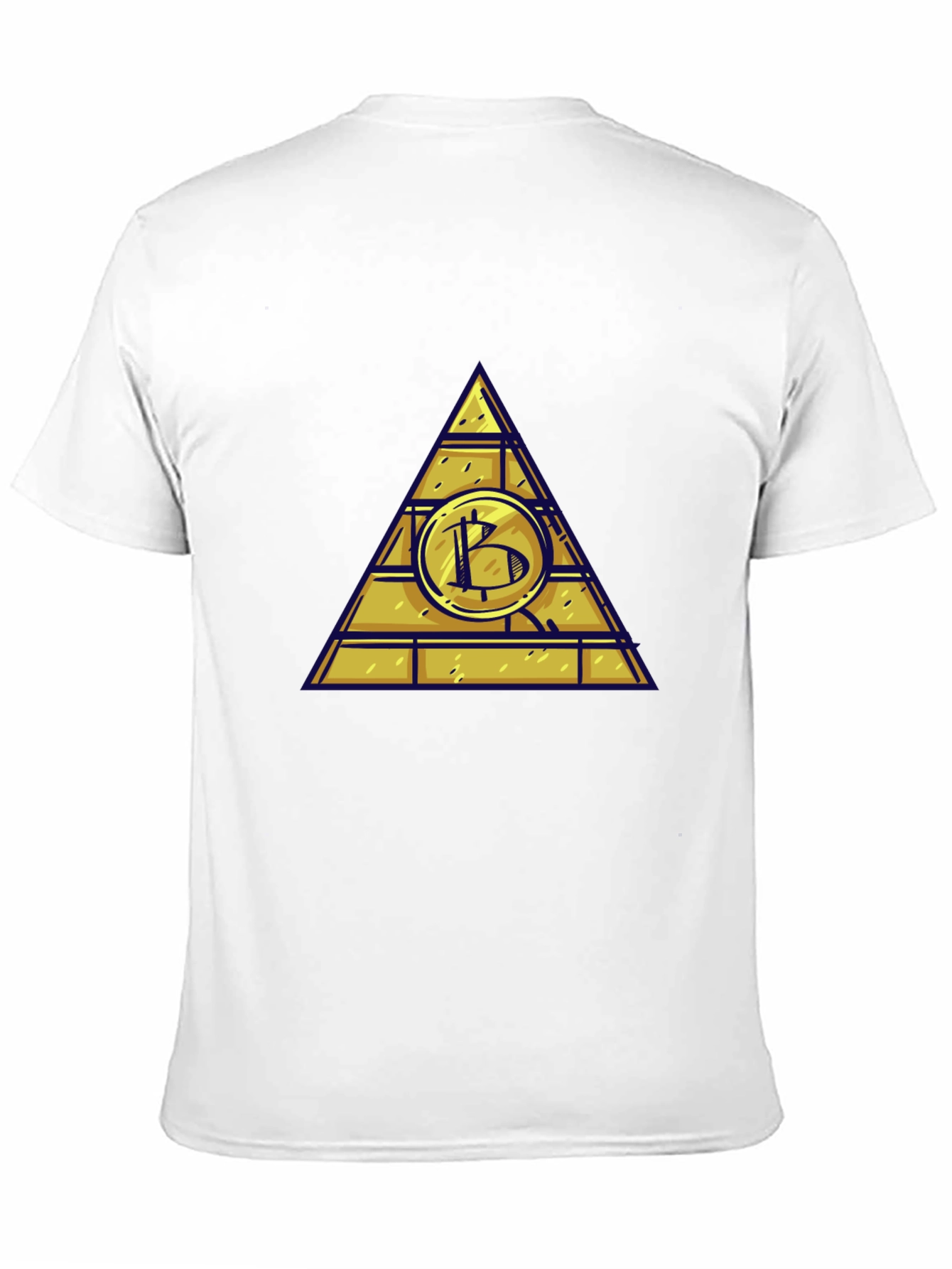 Bitcoin Pyramid T-Shirt - Crypto Currency Tee