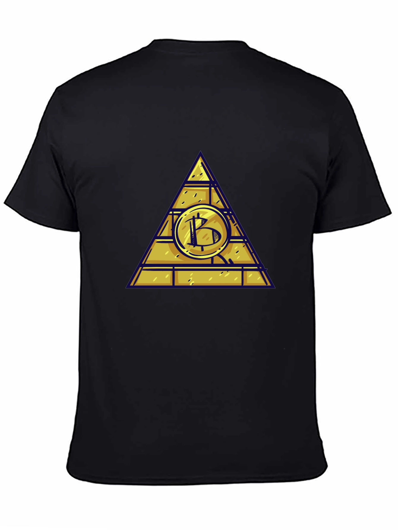 Bitcoin Pyramid T-Shirt - Crypto Currency Tee