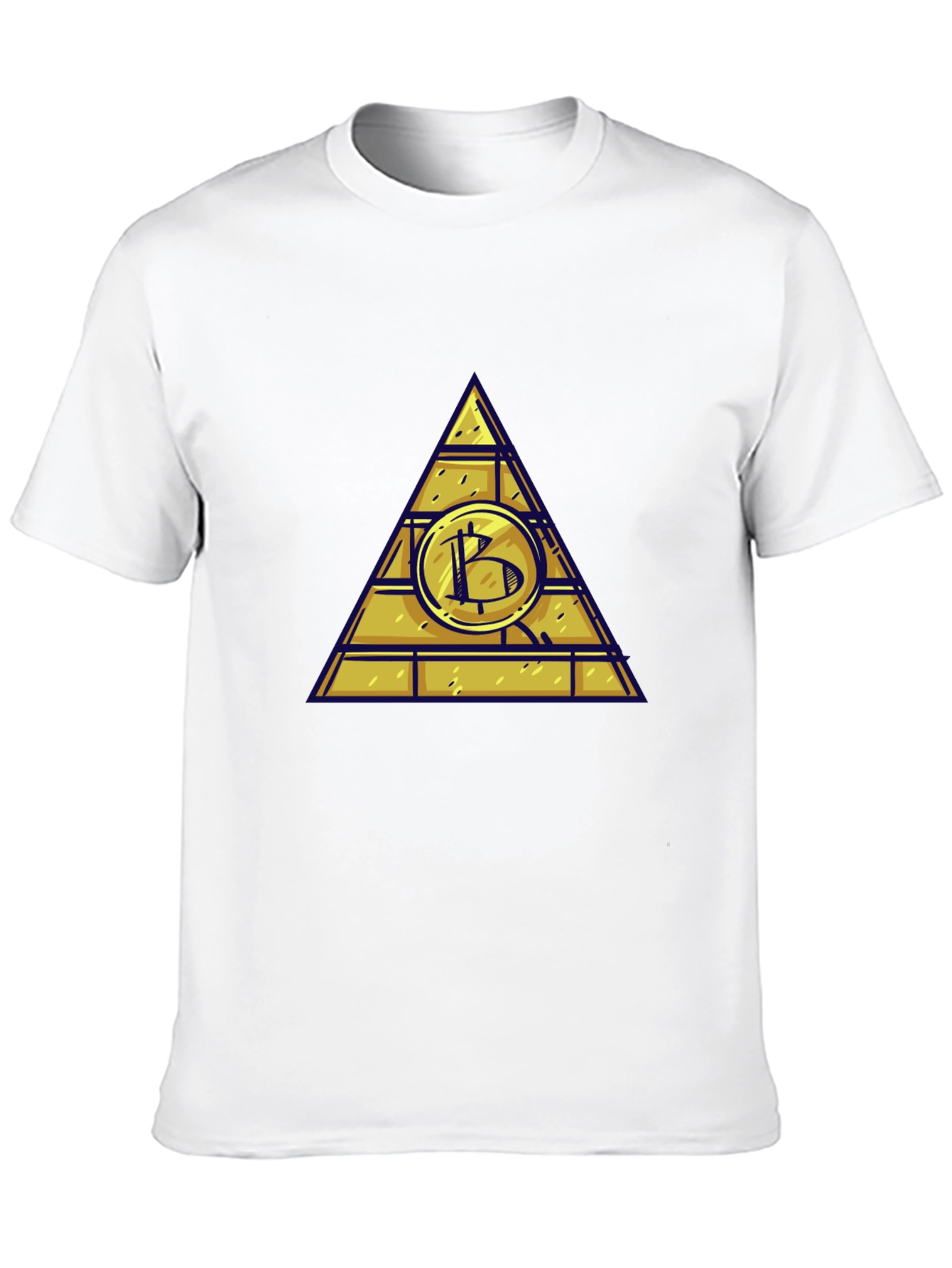Bitcoin Pyramid T-Shirt - Crypto Currency Tee