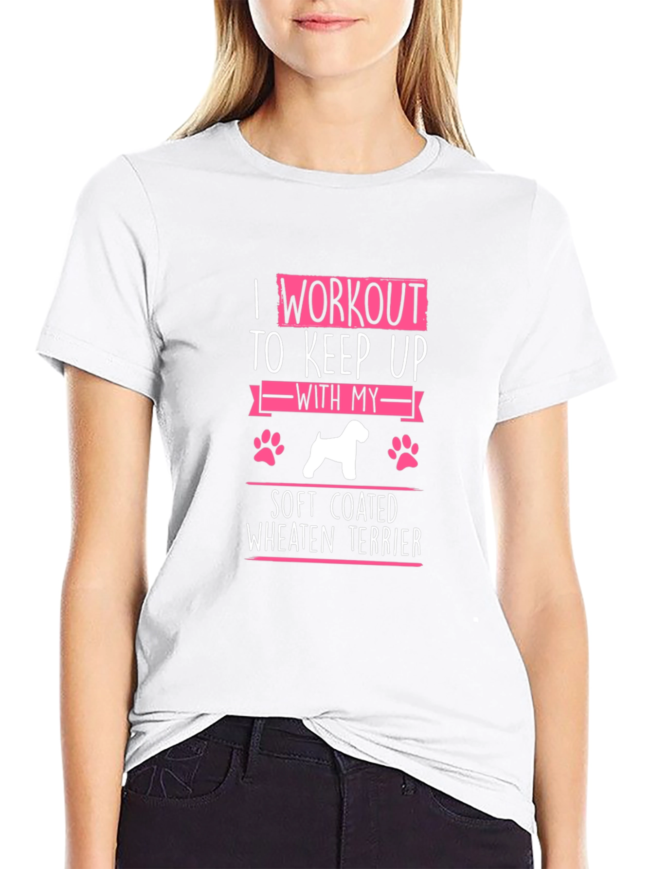 Wheaten Terrier Workout T-Shirt