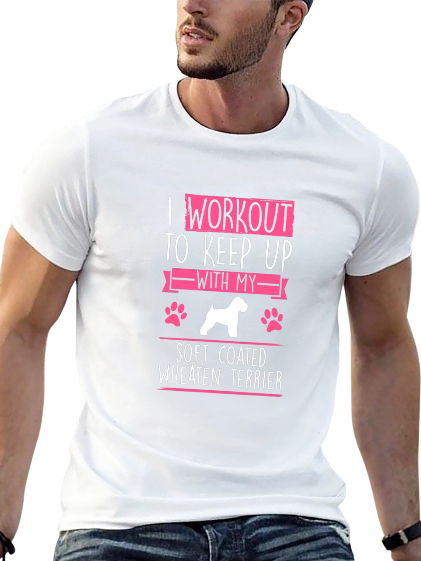 Wheaten Terrier Workout T-Shirt