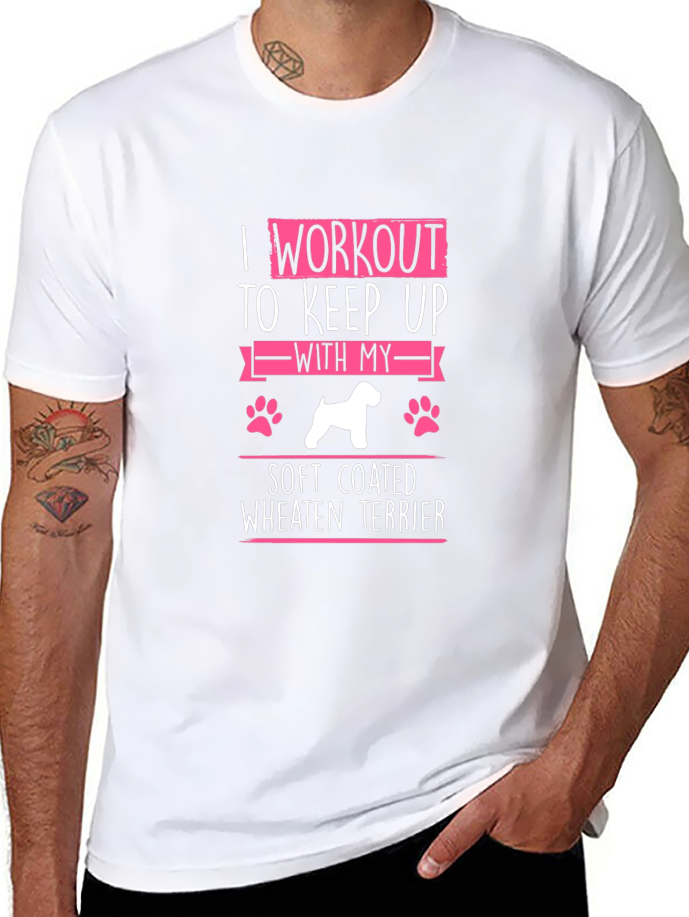 Wheaten Terrier Workout T-Shirt