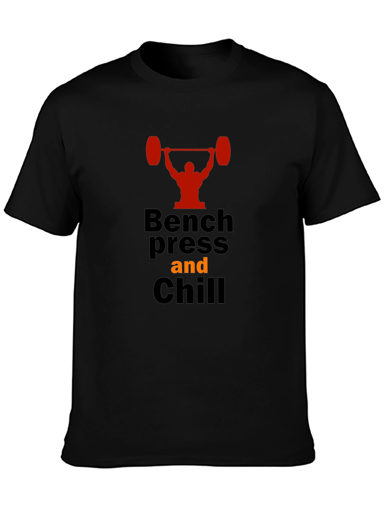 Bench Press and Chill Graphic T-Shirt