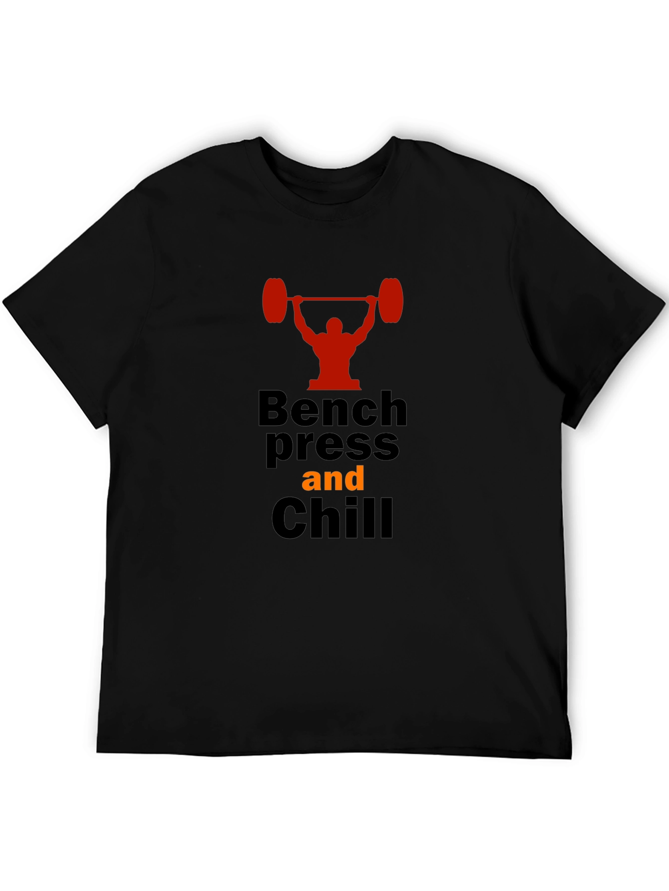 Bench Press and Chill Graphic T-Shirt