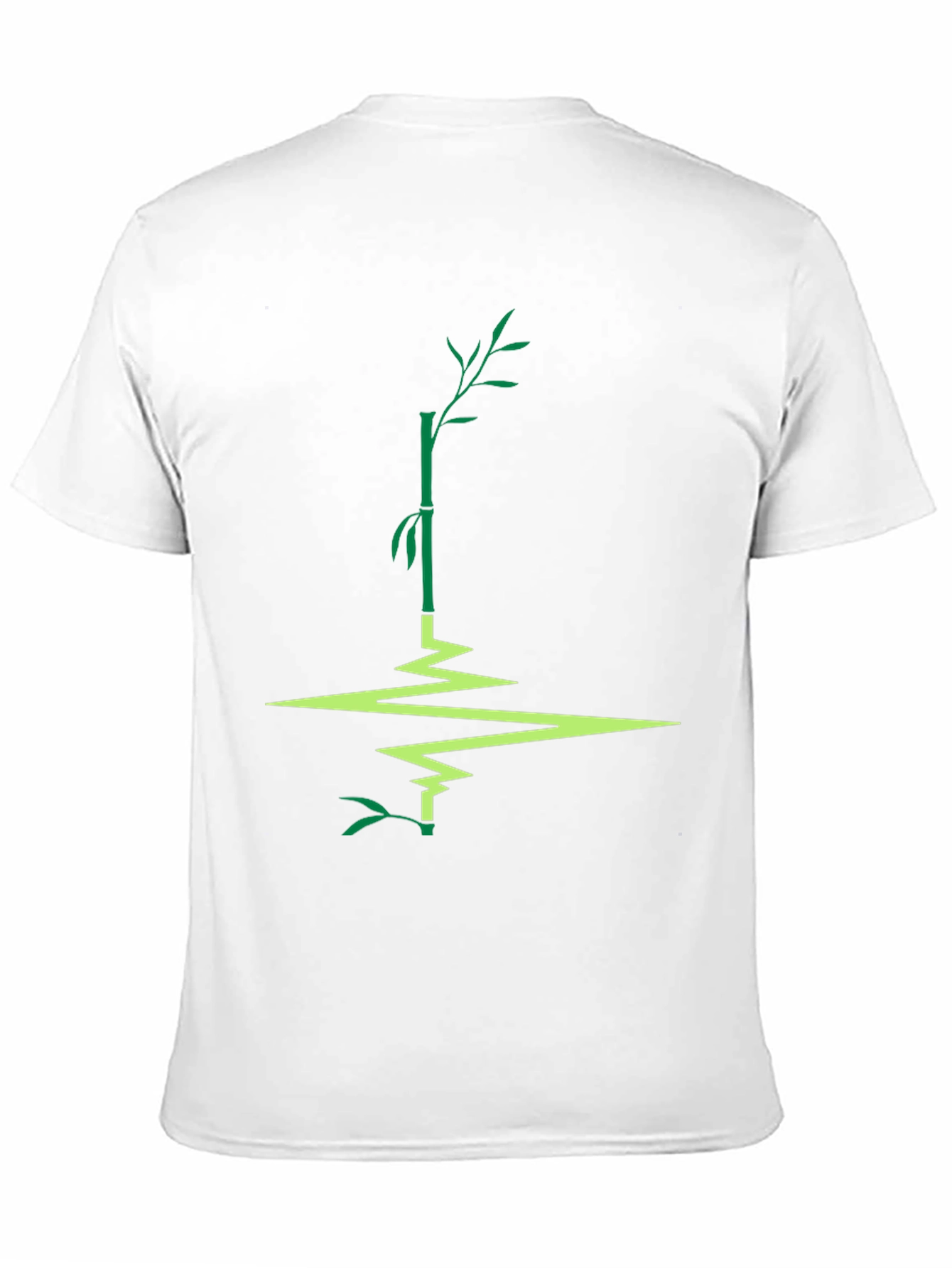 Bamboo Reflection Graphic Tee - Stylish Mens T-Shirt