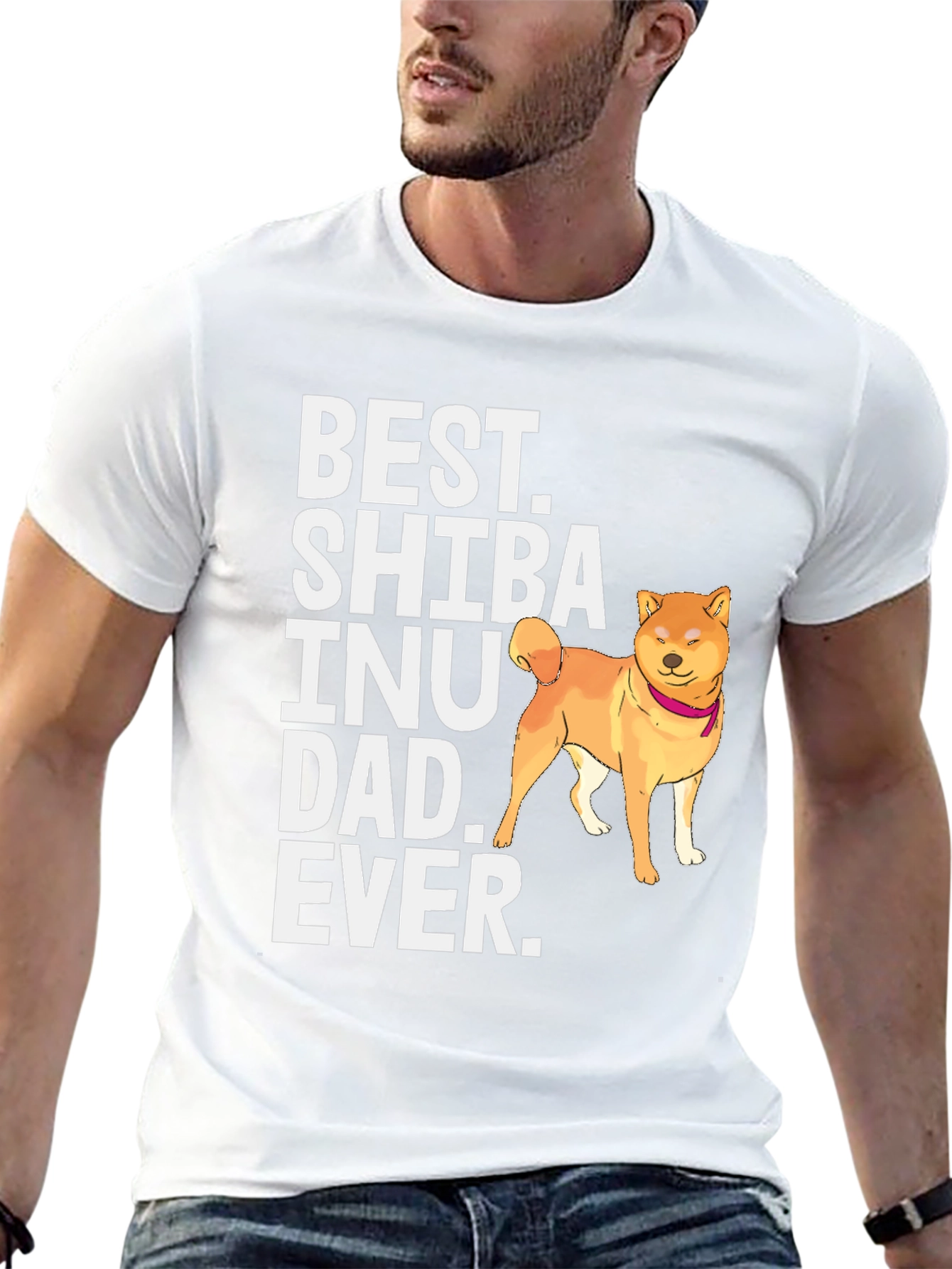 Best Shiba Inu Dad Ever T-Shirt
