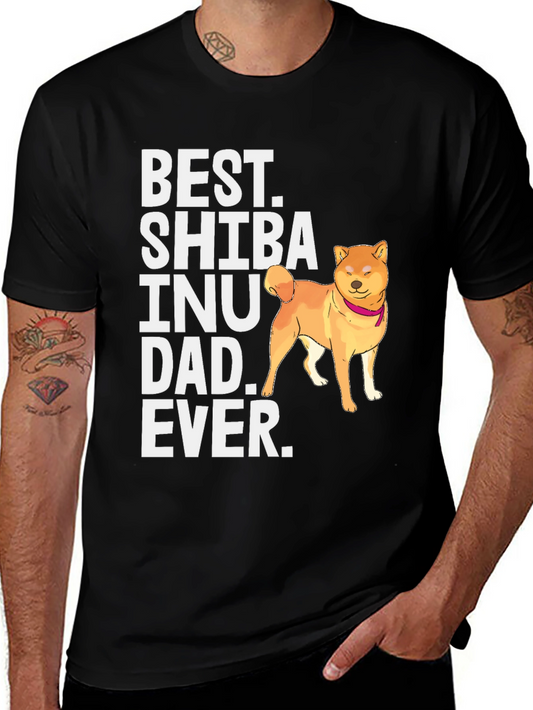 Best Shiba Inu Dad Ever T-Shirt