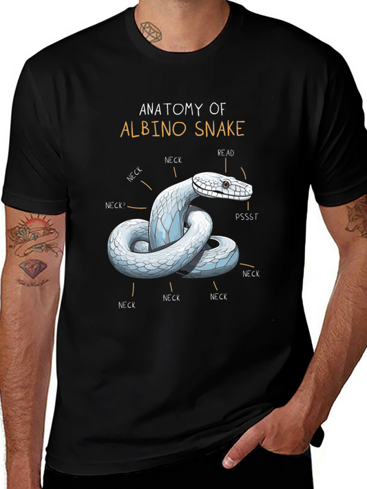 Anatomy of Albino Snake T-Shirt