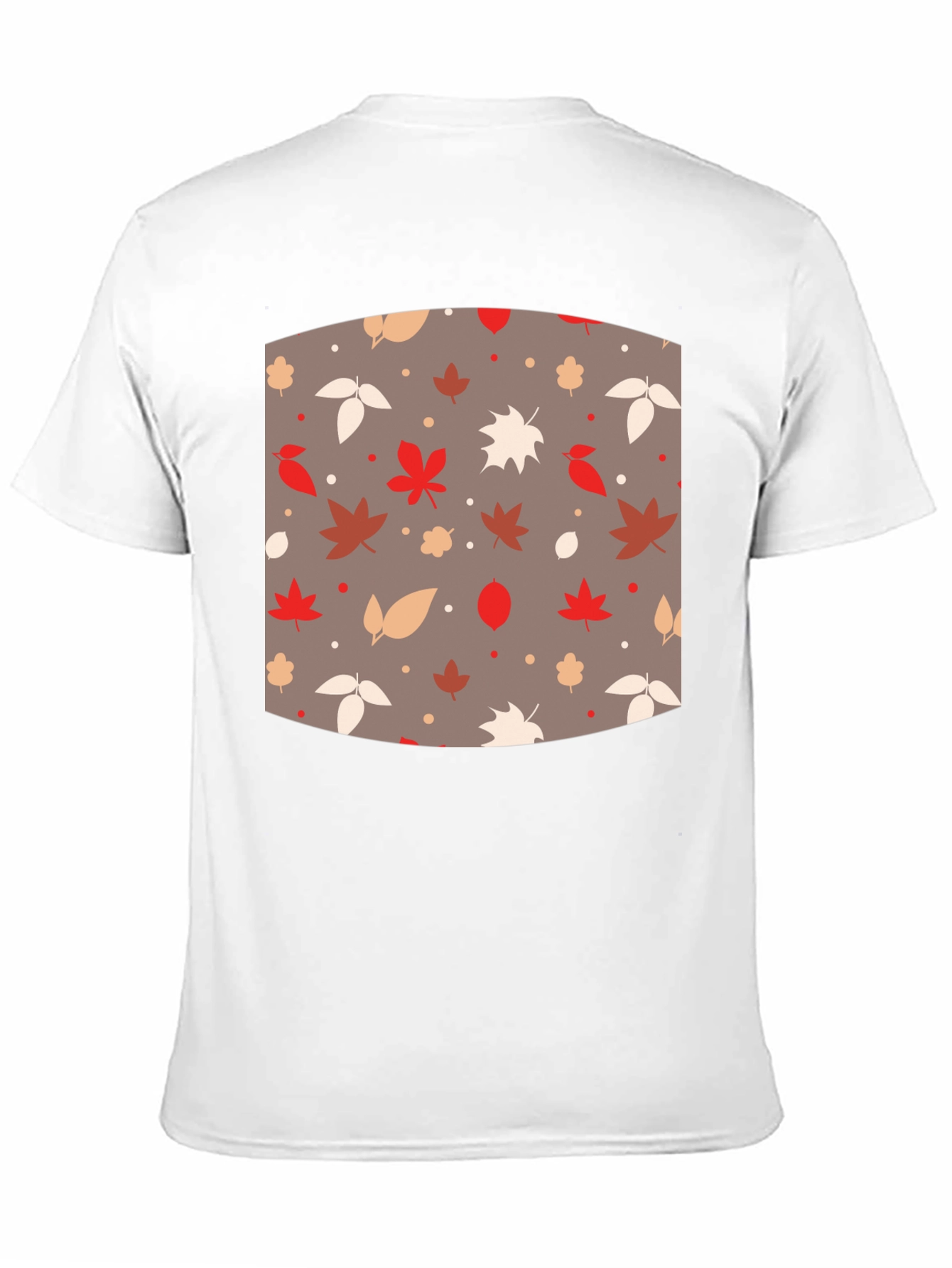 Autumn Leaves Pattern T-Shirt