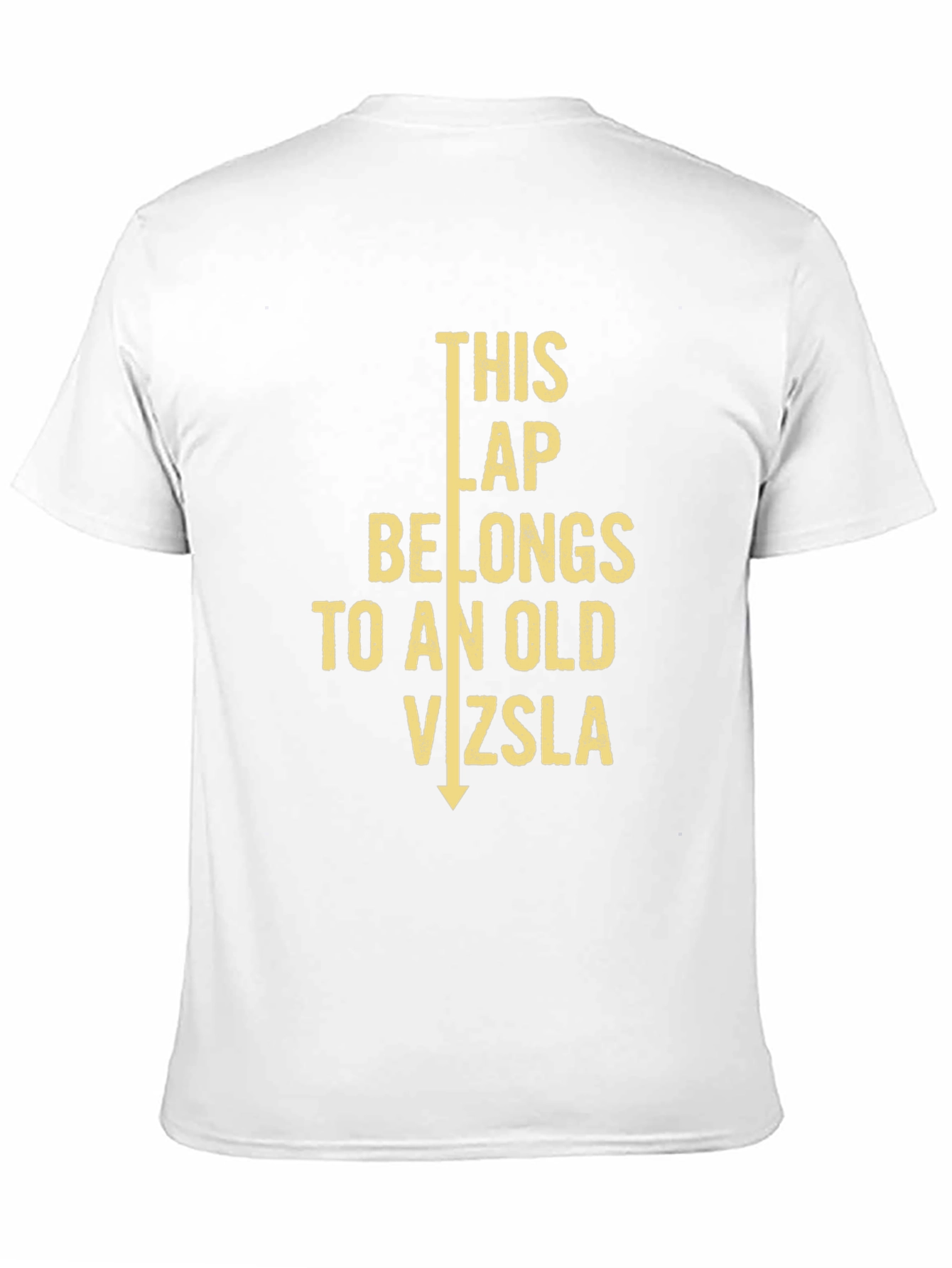 This Lap Belongs to an Old Vizsla T-Shirt