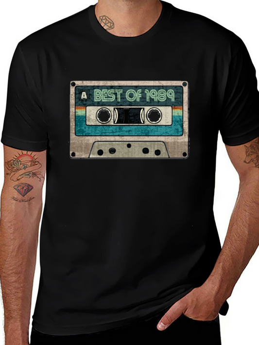 Best of 1989 Cassette Tape Graphic T-Shirt