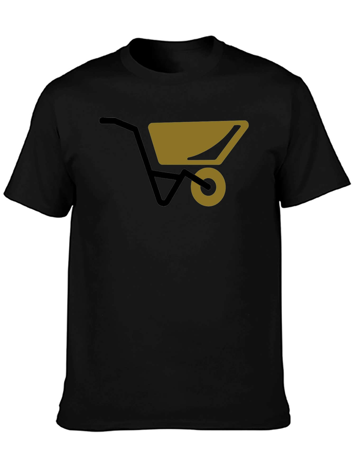 Wheelbarrow Graphic Tee - Black