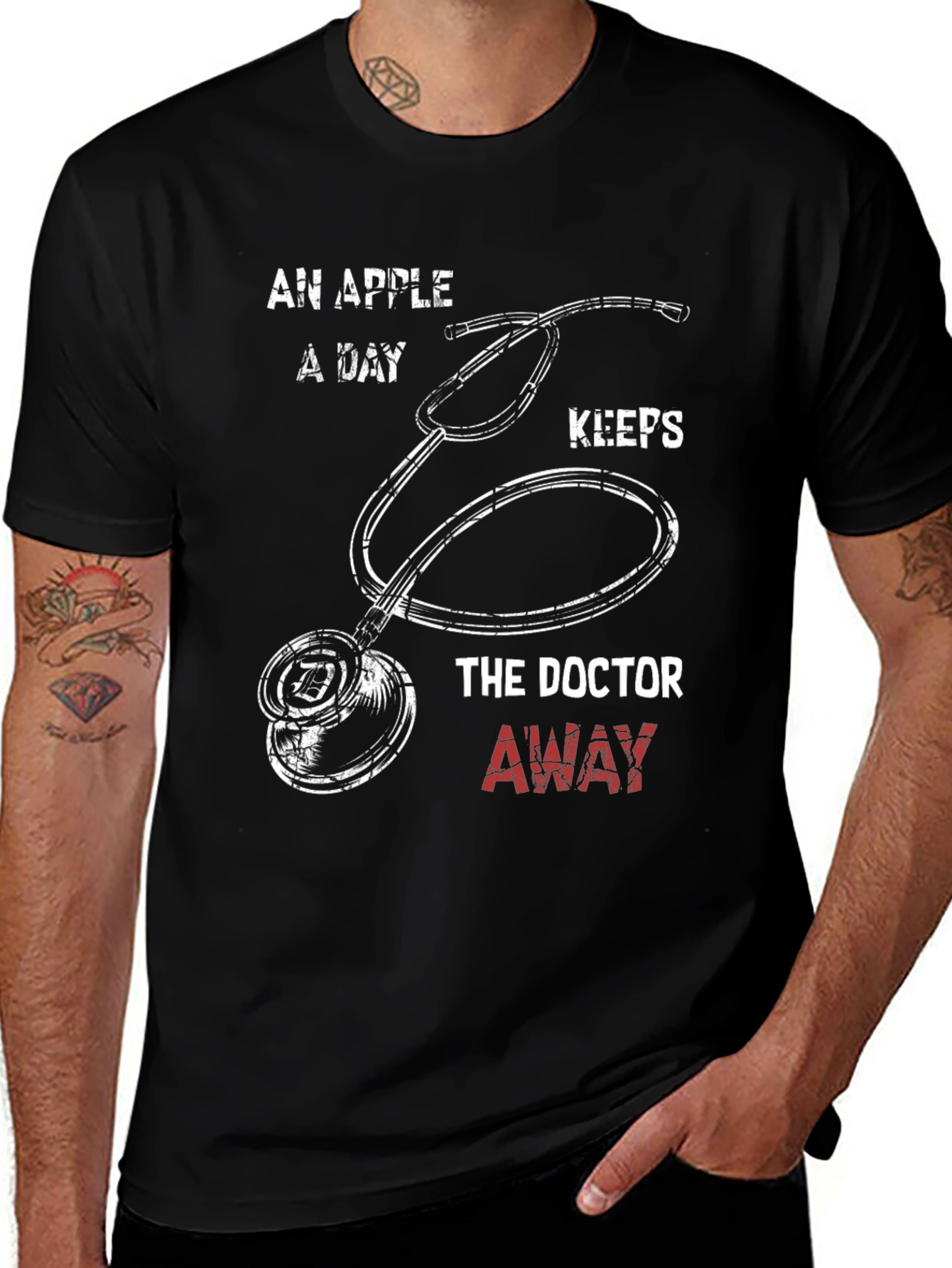 An Apple a Day Doctor T-Shirt