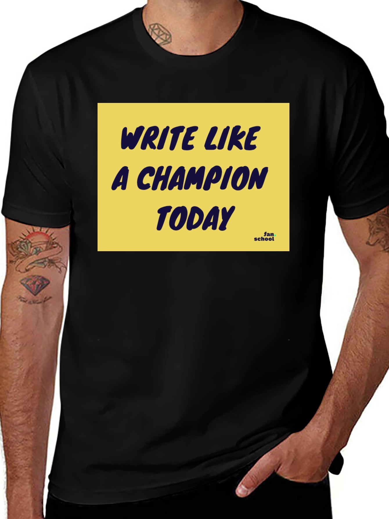 Write Like a Champion Today T-Shirt