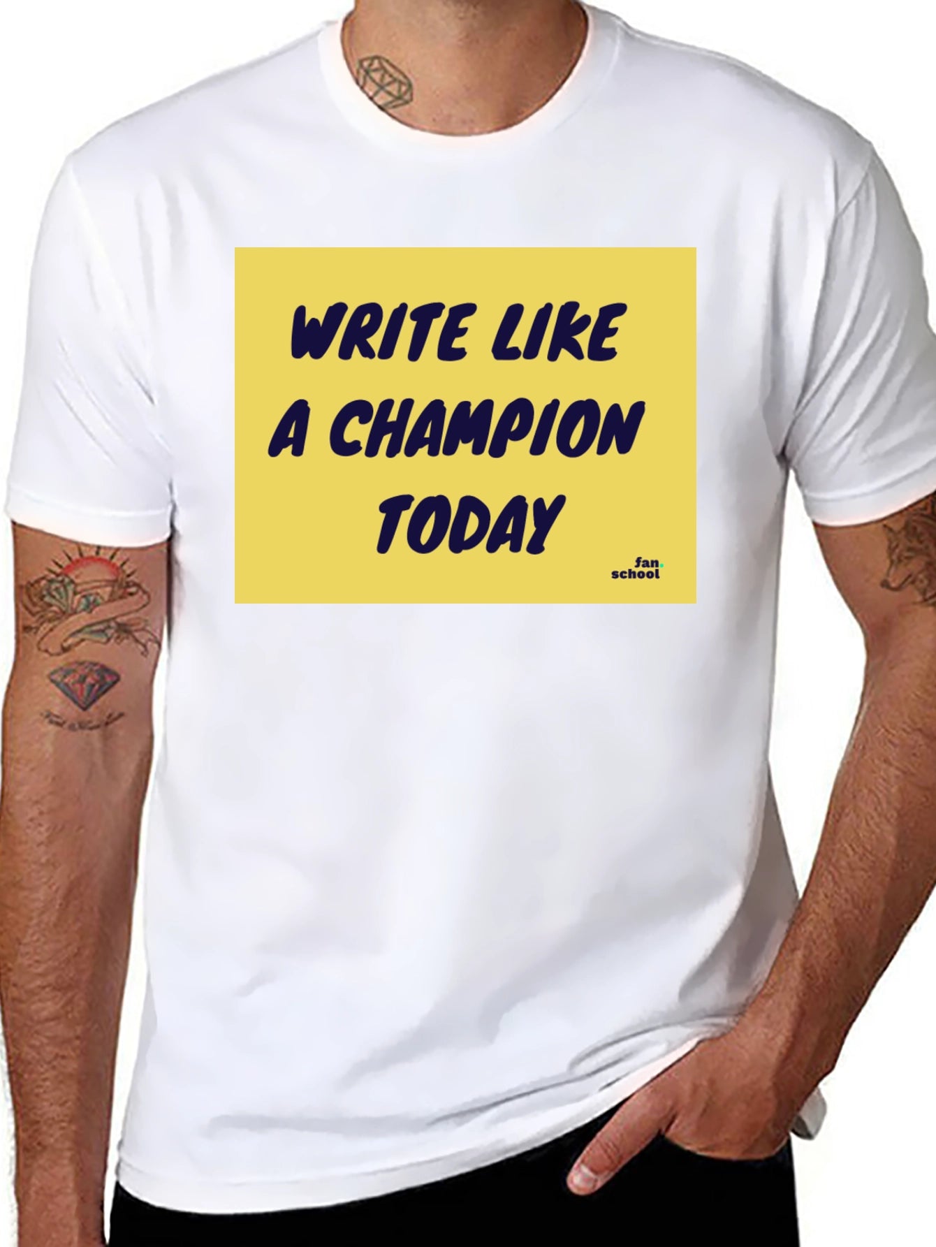 Write Like a Champion Today T-Shirt