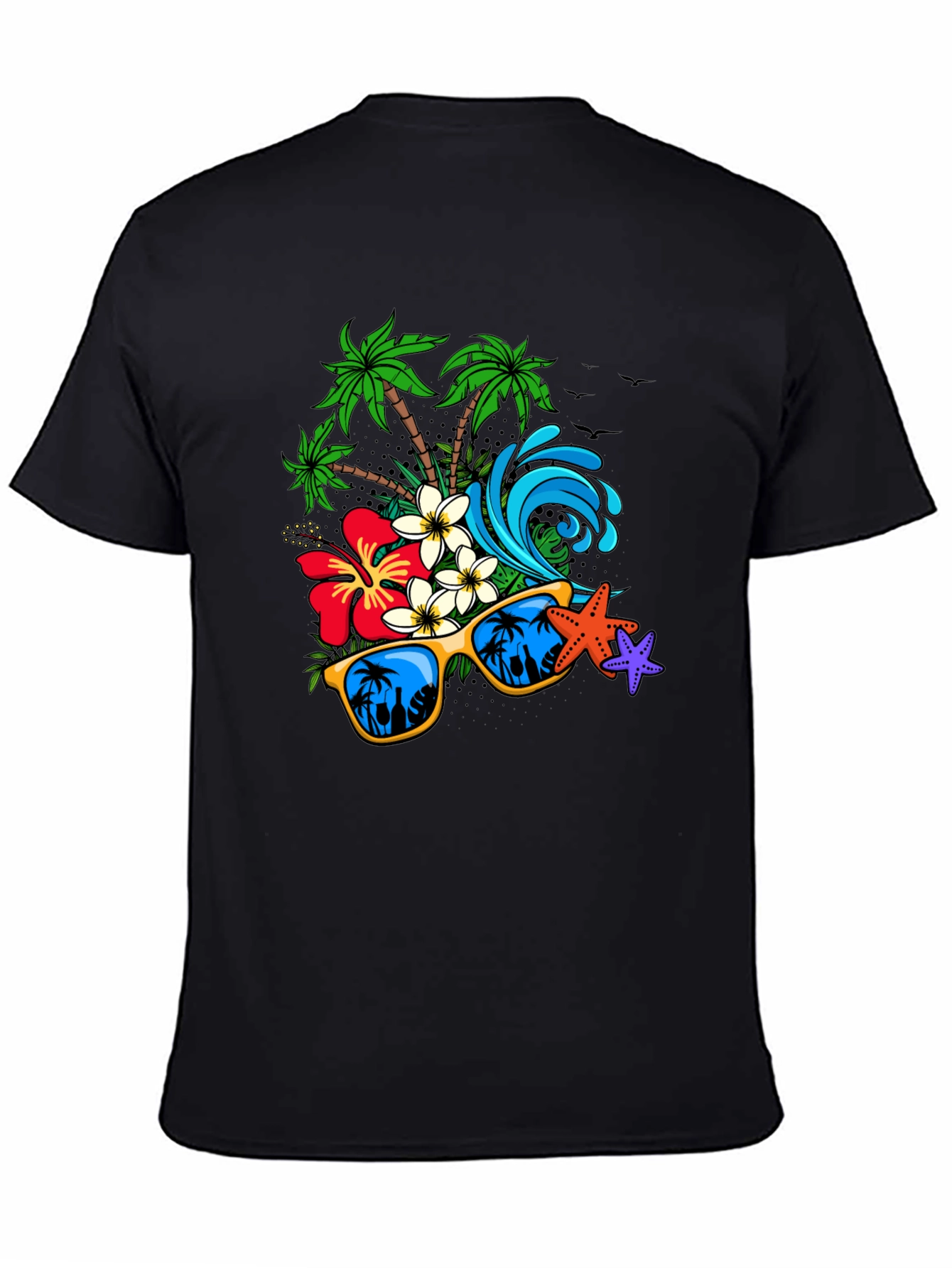 Tropical Paradise Graphic T-Shirt