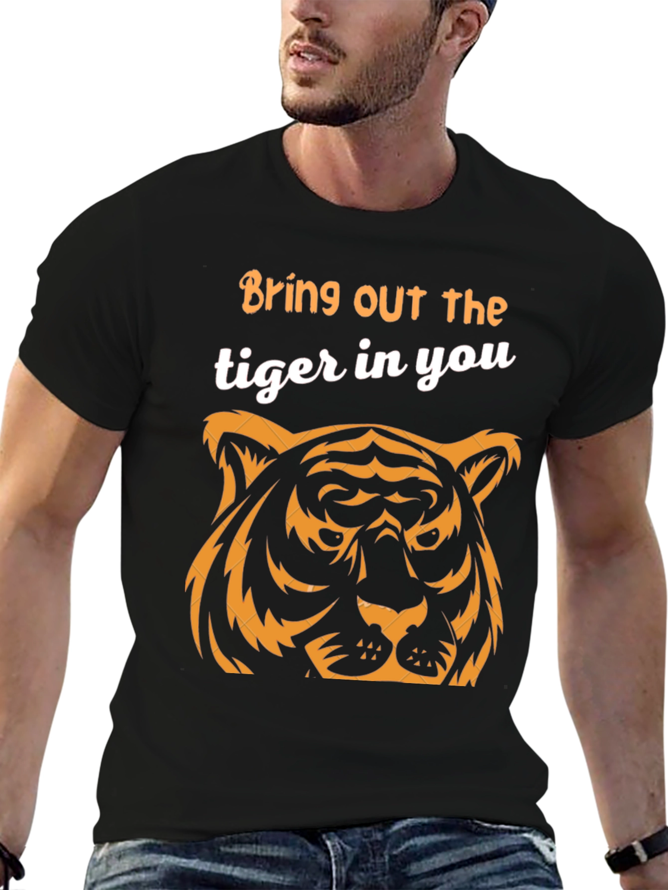 Unleash Your Inner Tiger Graphic T-Shirt