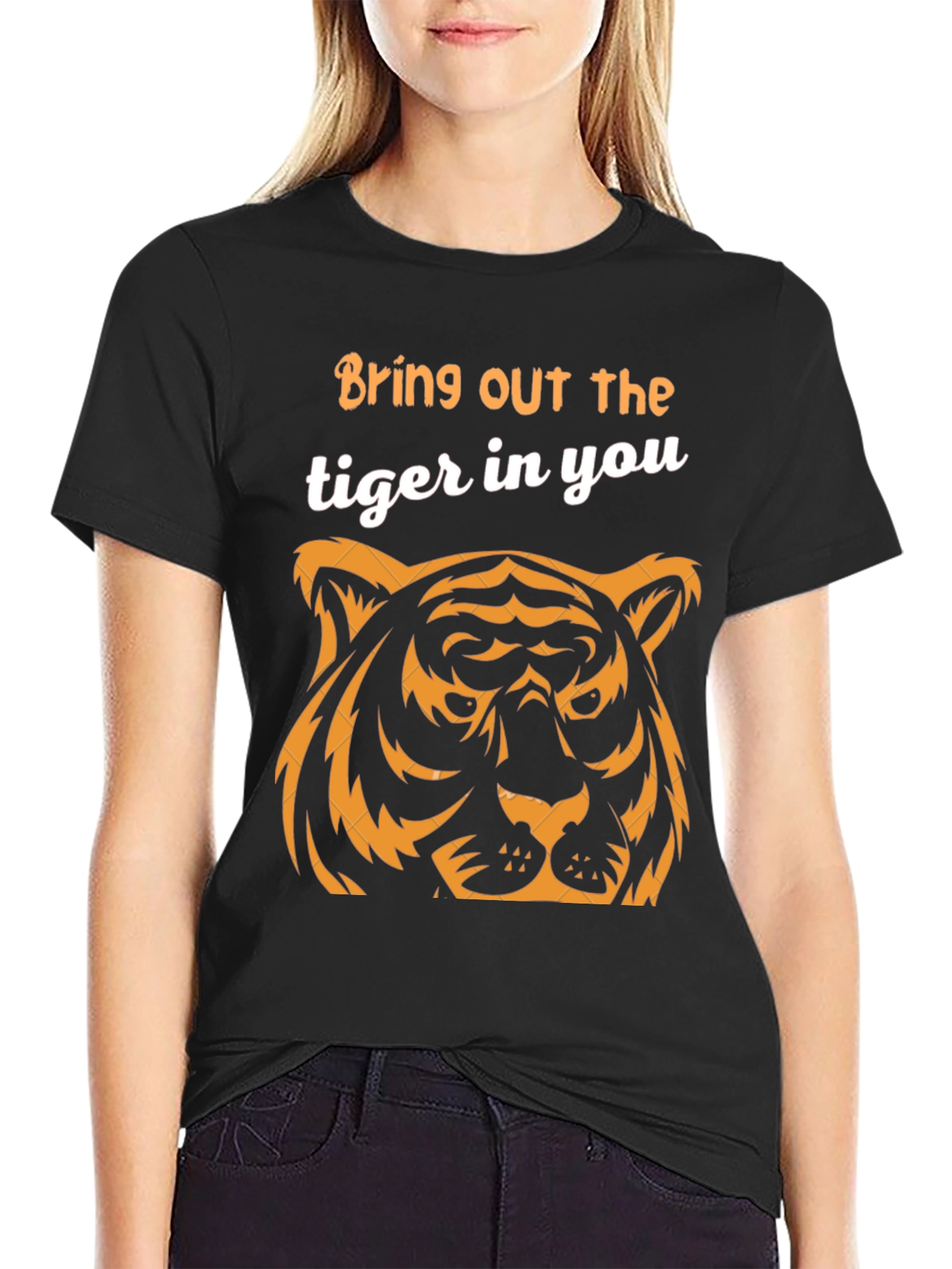 Unleash Your Inner Tiger Graphic T-Shirt