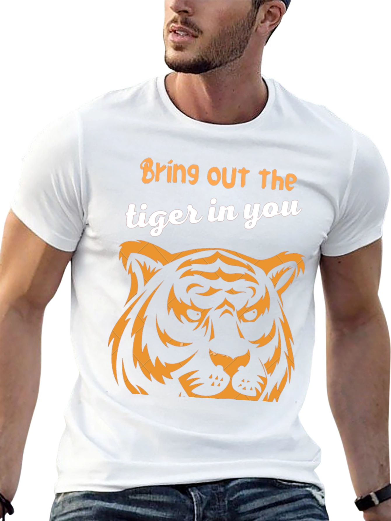 Unleash Your Inner Tiger Graphic T-Shirt