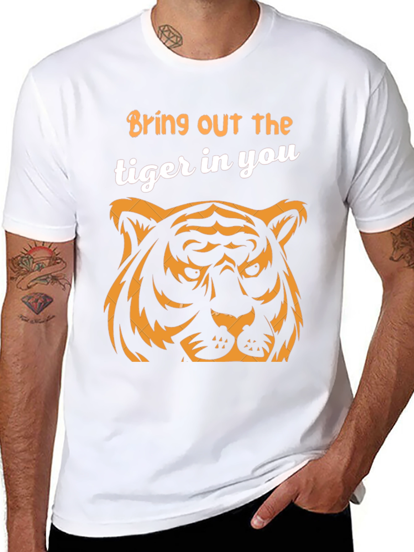 Unleash Your Inner Tiger Graphic T-Shirt