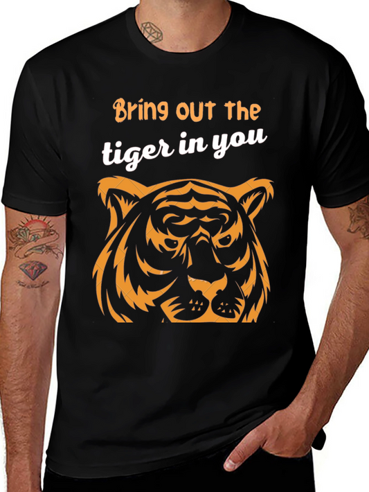 Unleash Your Inner Tiger Graphic T-Shirt