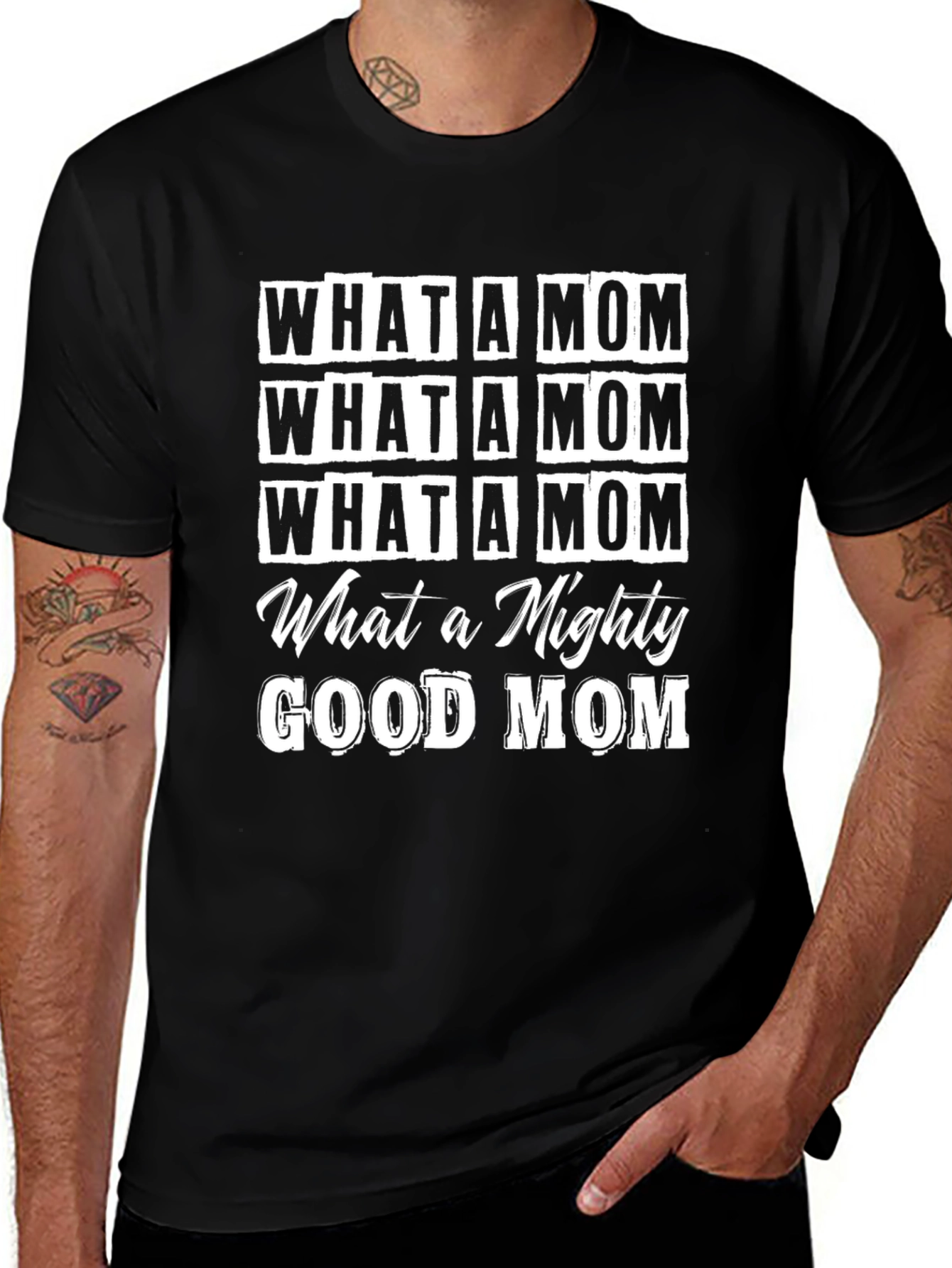 What a Mom T-Shirt - Mighty Good Design